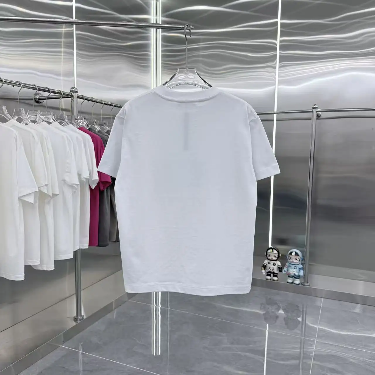 Logo Print Oversized Cotton T-Shirt D14513939 — view 8