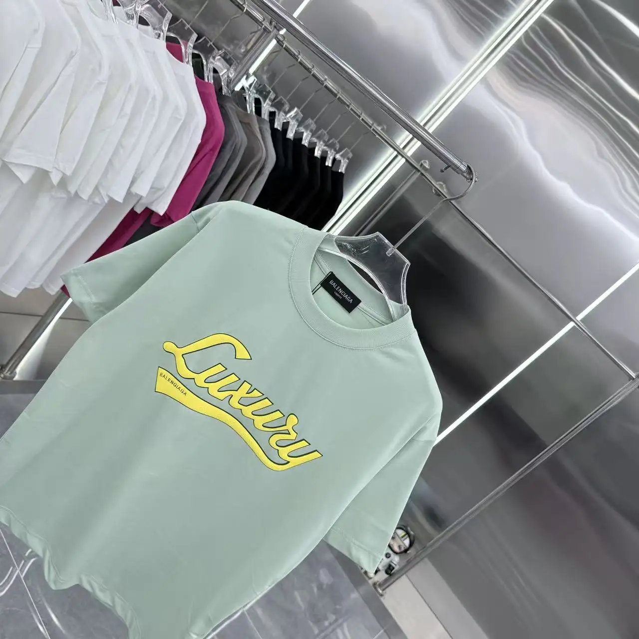 Logo-Print Oversized Cotton-Jersey T-Shirt D14513937 — view 3