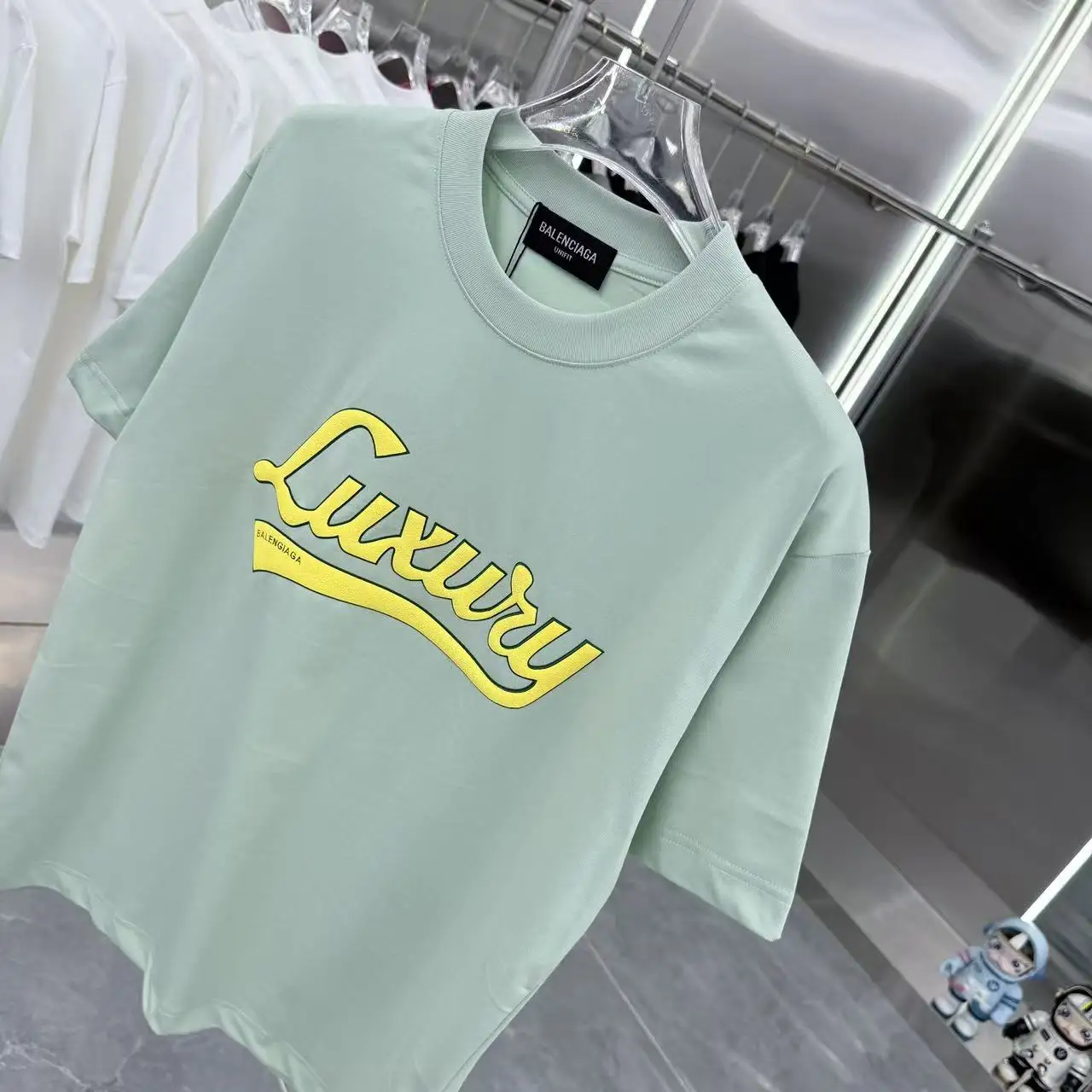 Logo-Print Oversized Cotton-Jersey T-Shirt D14513937 — view 4