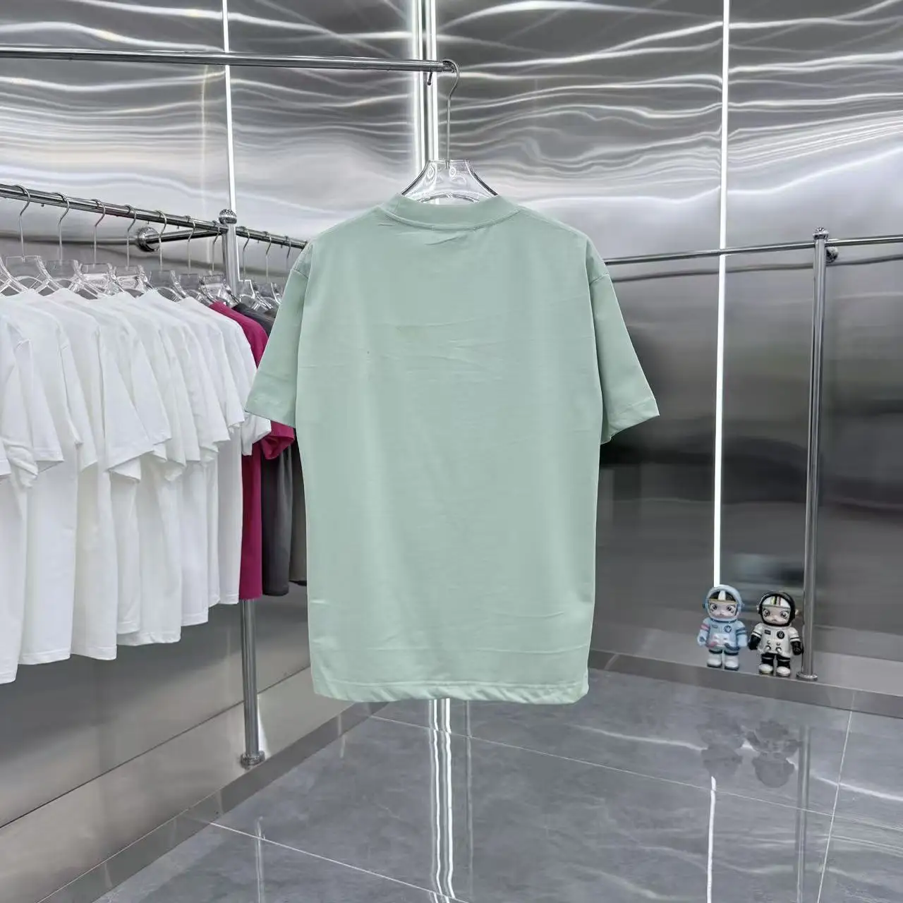 Logo-Print Oversized Cotton-Jersey T-Shirt D14513937 — view 8