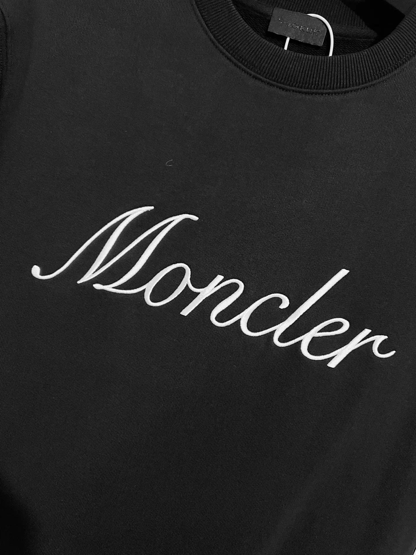 Logo Embroidery Crew-Neck Sweatshirt D14516080 — view 5
