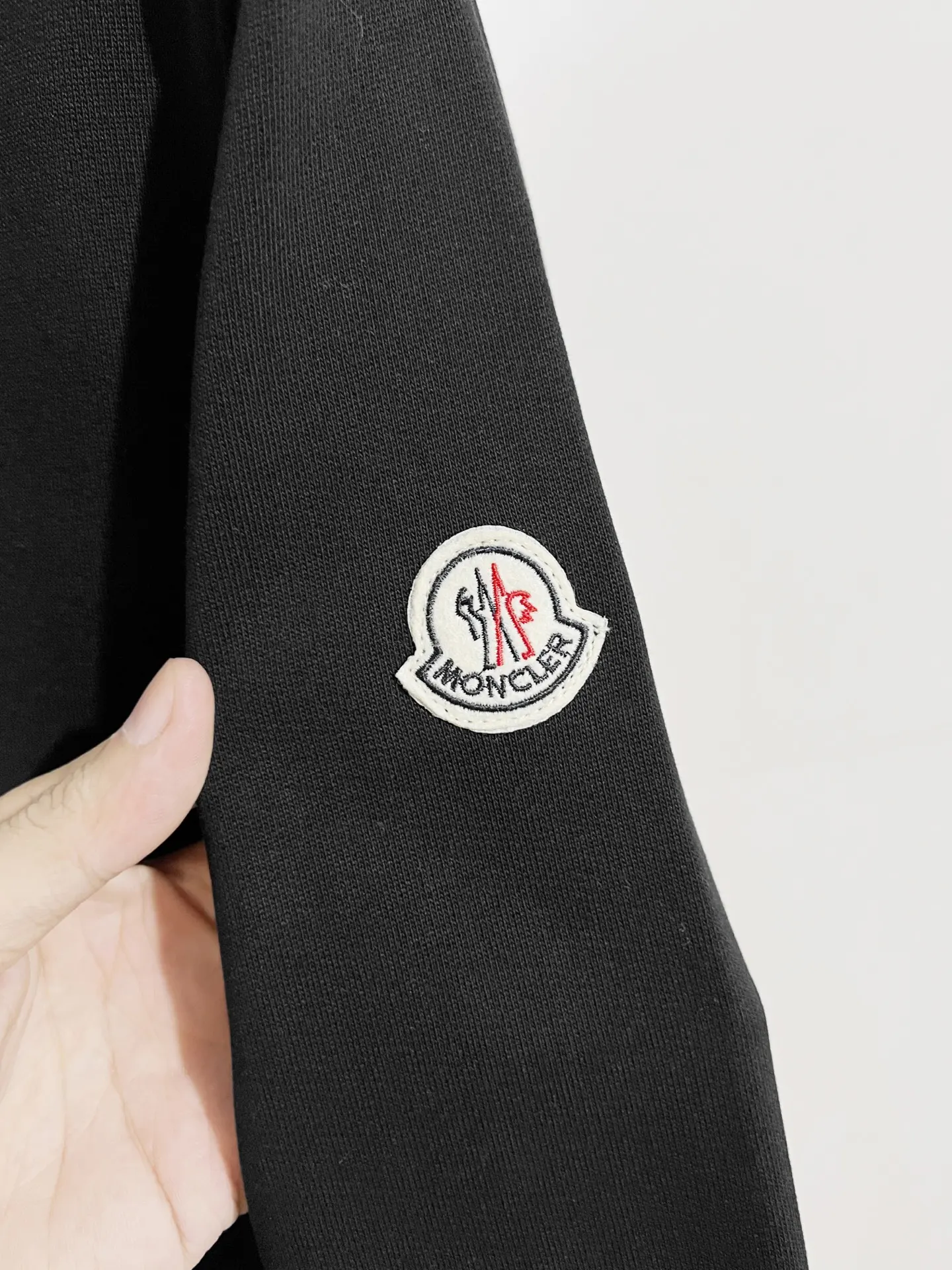 Logo Embroidery Crew-Neck Sweatshirt D14516080 — view 7