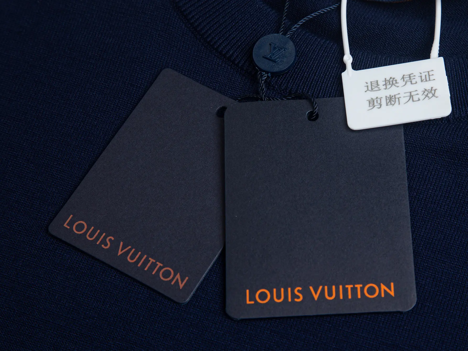 Embroidered Wool-Blend Knit Polo Shirt D14515785 — view 7