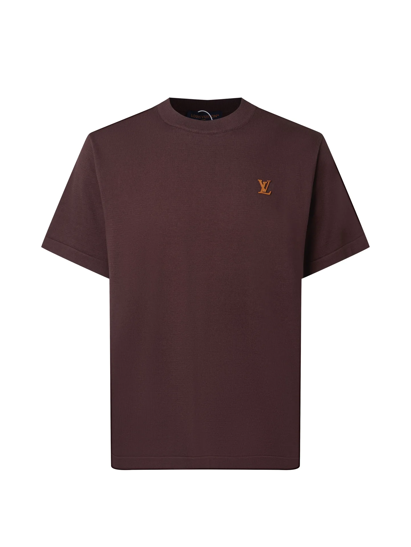 Logo-Embroidered Wool-Blend Knit T-Shirt D14515784