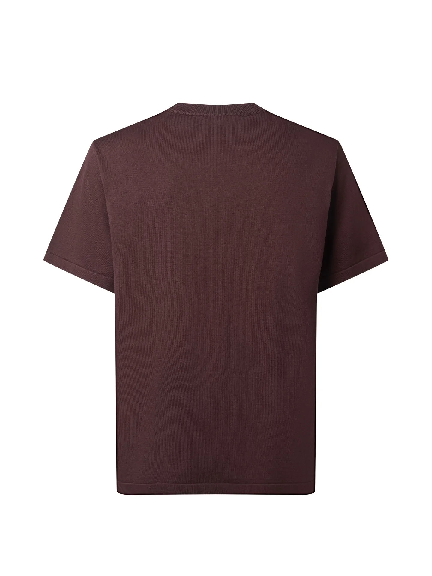 Logo-Embroidered Wool-Blend Knit T-Shirt D14515784 — view 2