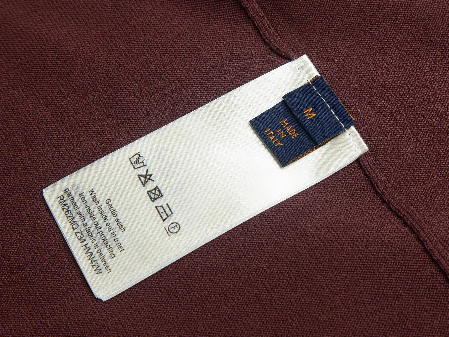 Logo-Embroidered Wool-Blend Knit T-Shirt D14515784 — view 7