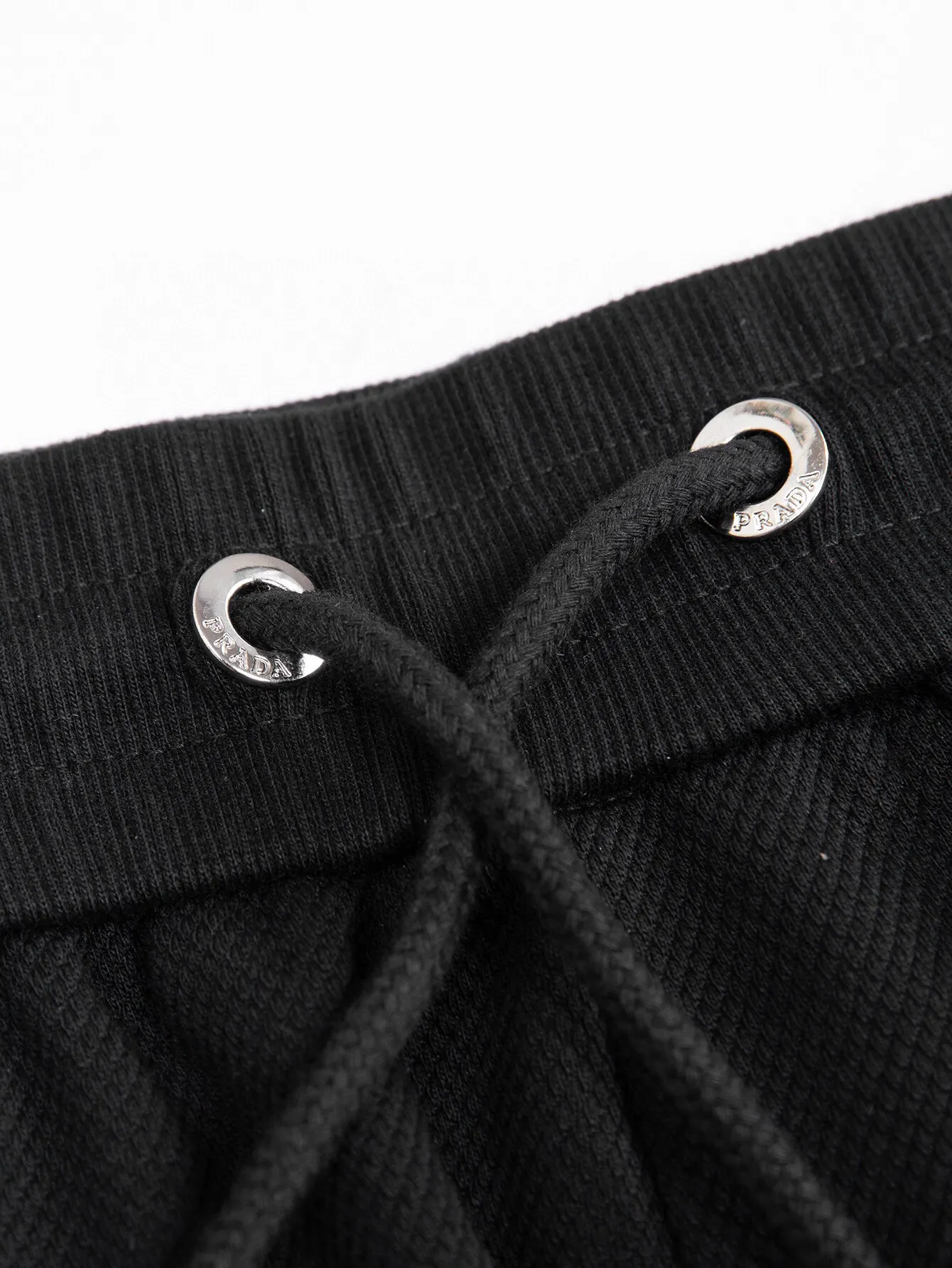 Logo-Embroidered Textured Jersey Shorts D14516116 — view 5