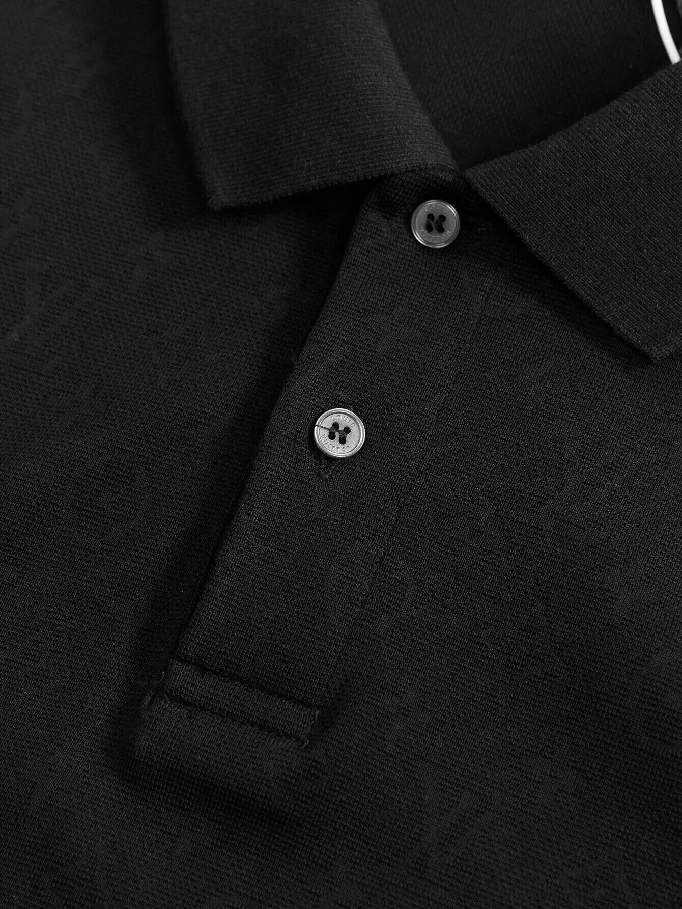 Monogram Jacquard Cotton-Blend Polo Shirt D14515820 — view 4