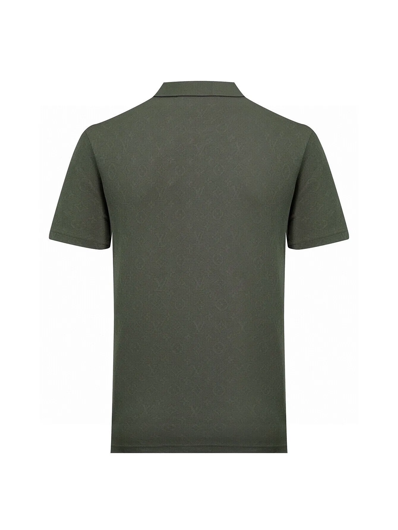Monogram Jacquard Cotton-Blend Polo Shirt D14515819 — view 2