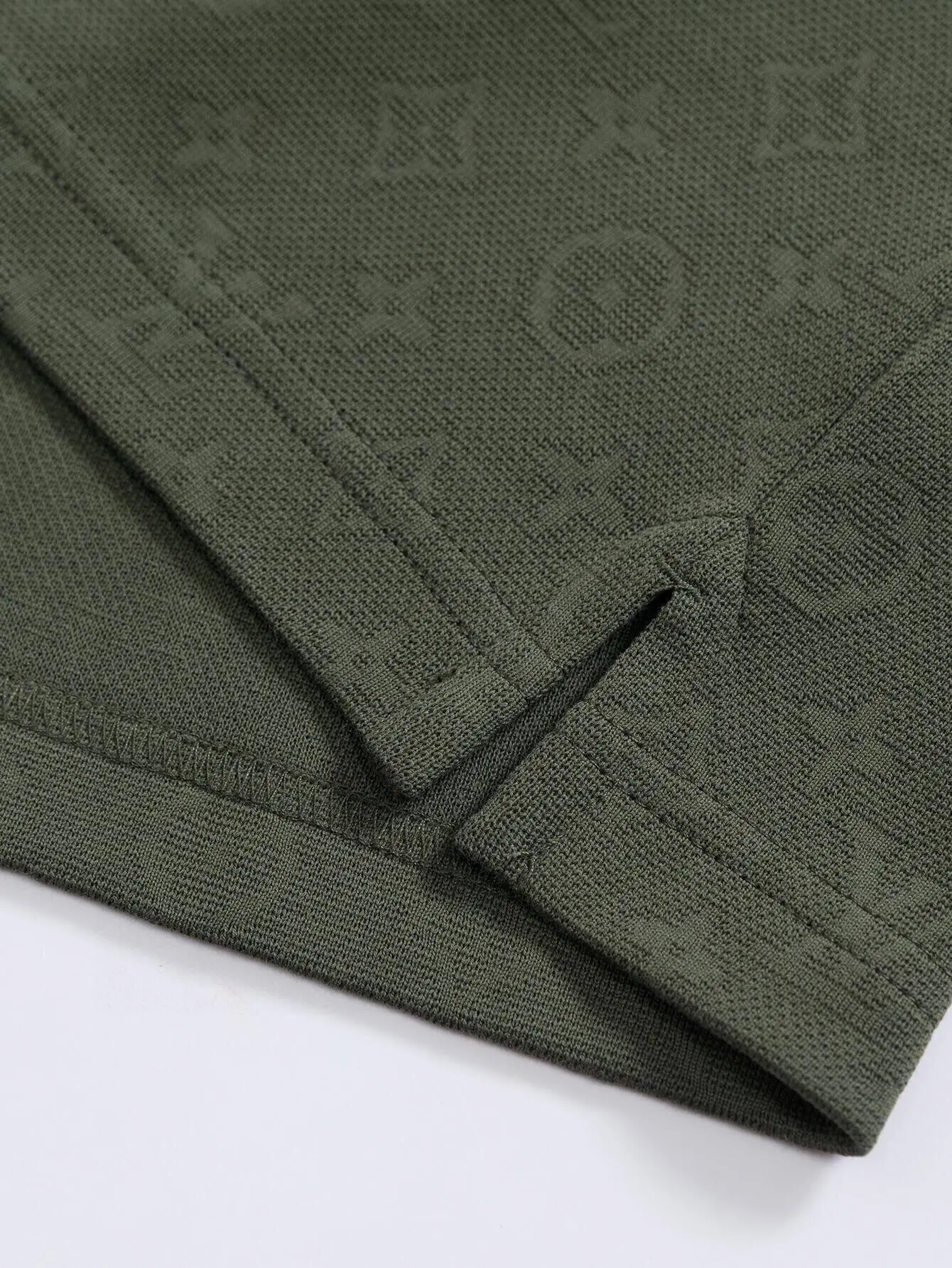Monogram Jacquard Cotton-Blend Polo Shirt D14515819 — view 6