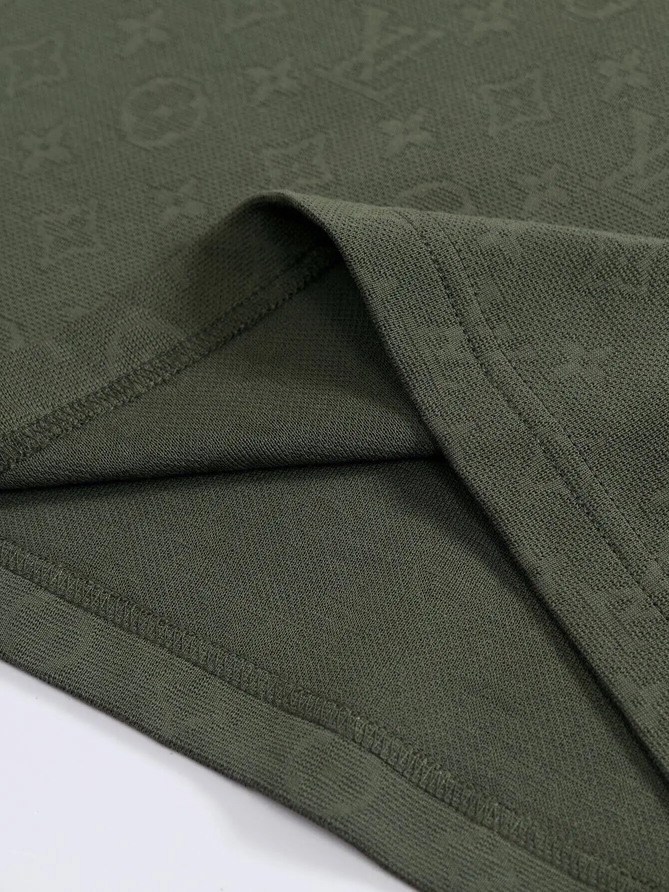 Monogram Jacquard Cotton-Blend Polo Shirt D14515819 — view 7
