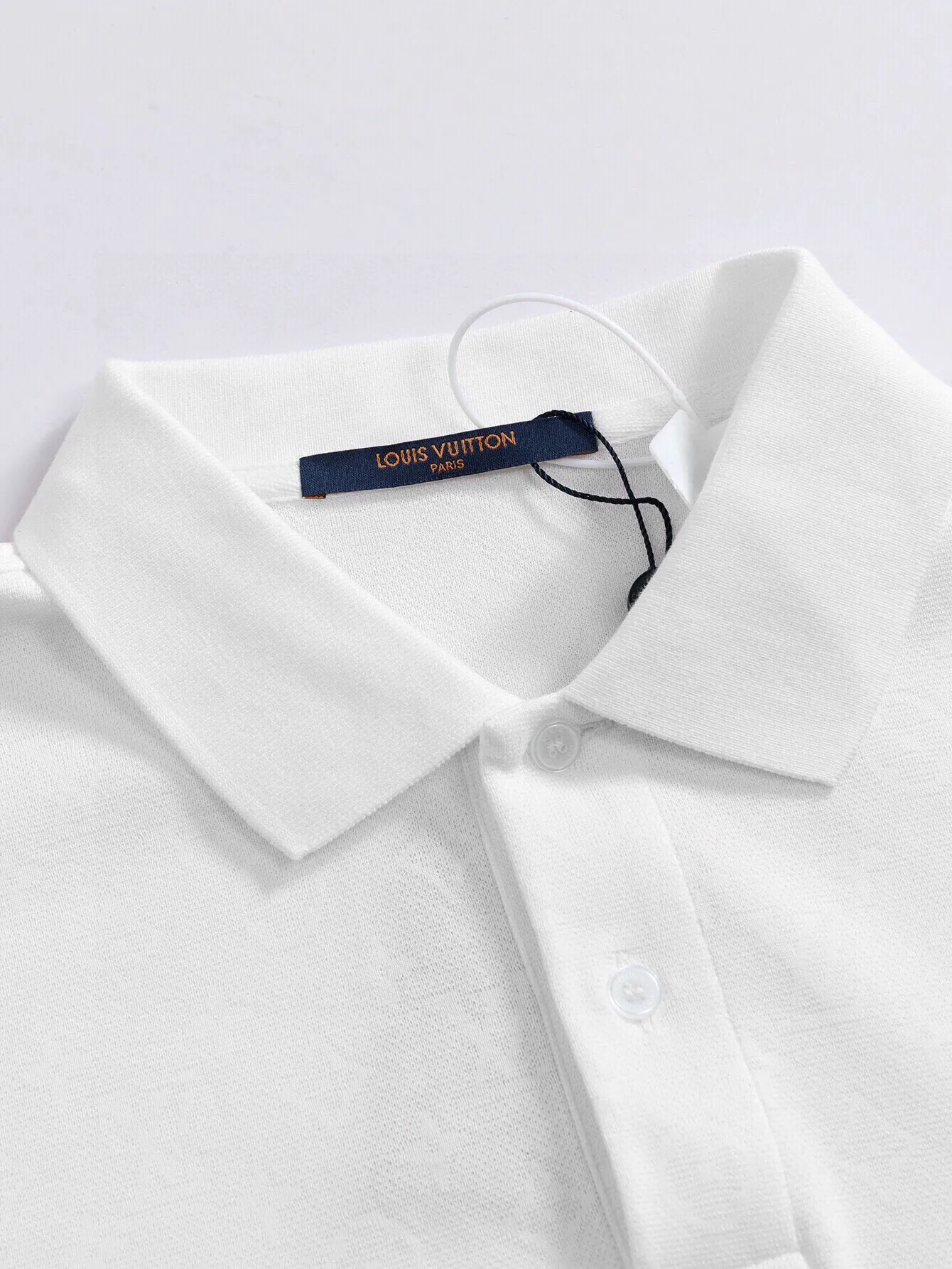Jacquard Monogram Cotton-Blend Polo Shirt D14515818 — view 3