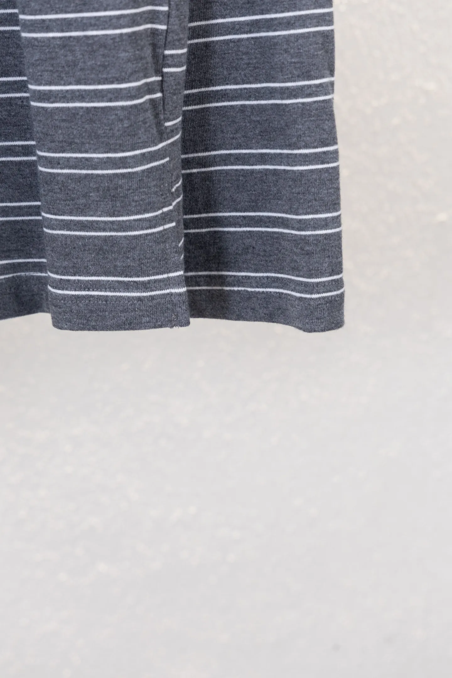 Striped Cotton Long-Sleeved Polo Shirt D14812255 — view 6