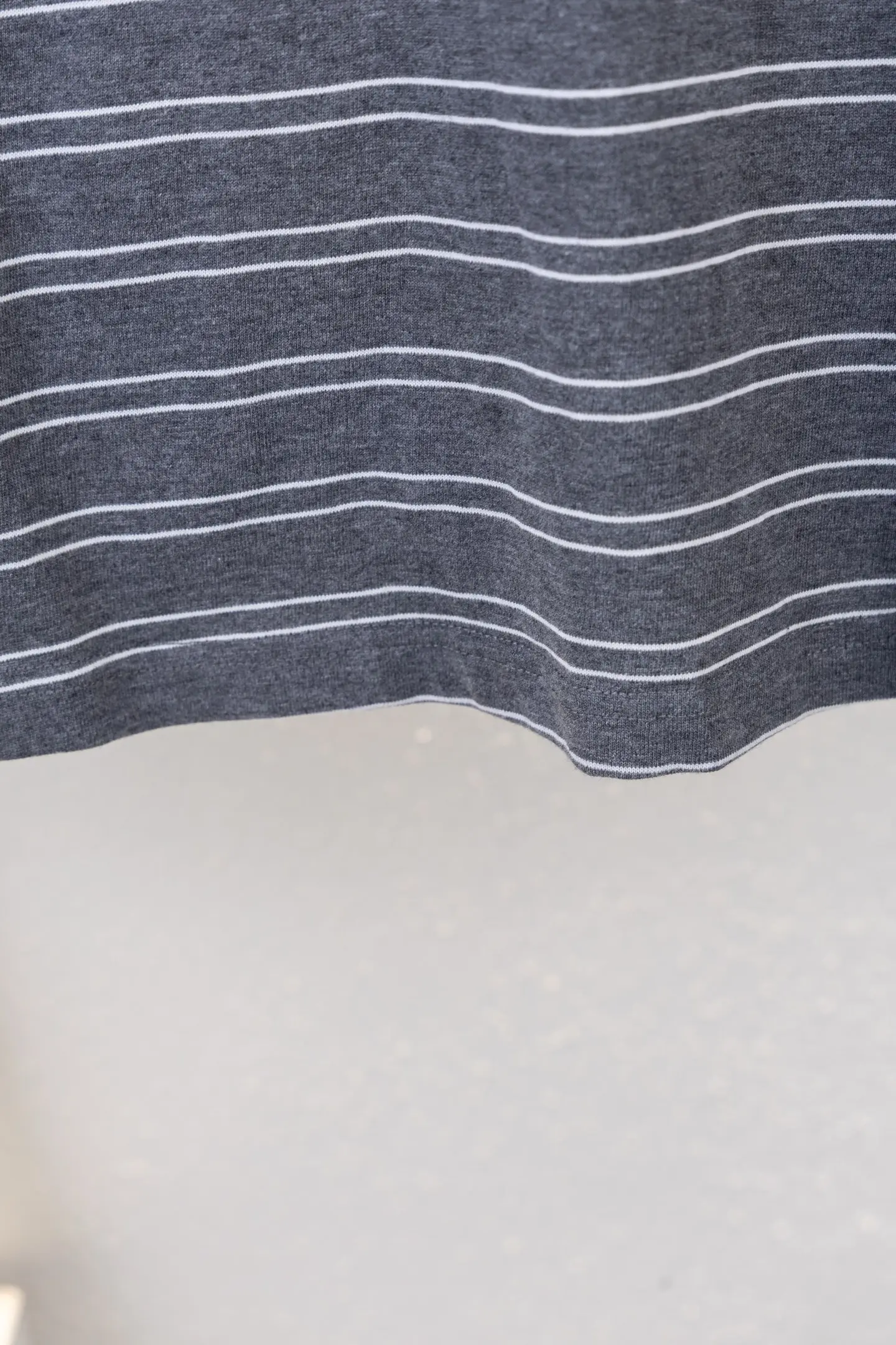 Striped Cotton Long-Sleeved Polo Shirt D14812255 — view 7