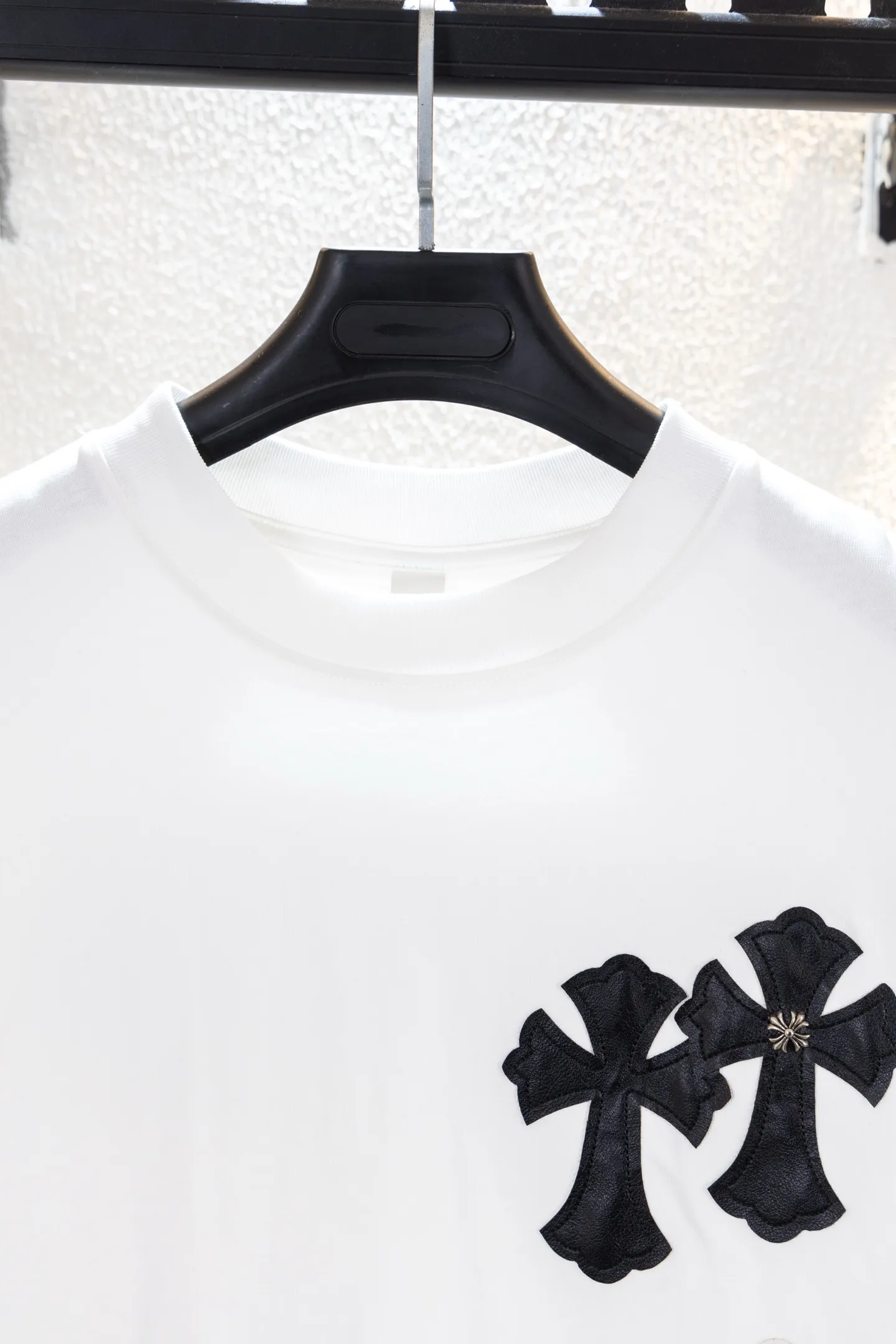 Cross Patch Embroidered Cotton Sweatshirt D14812234 — view 3