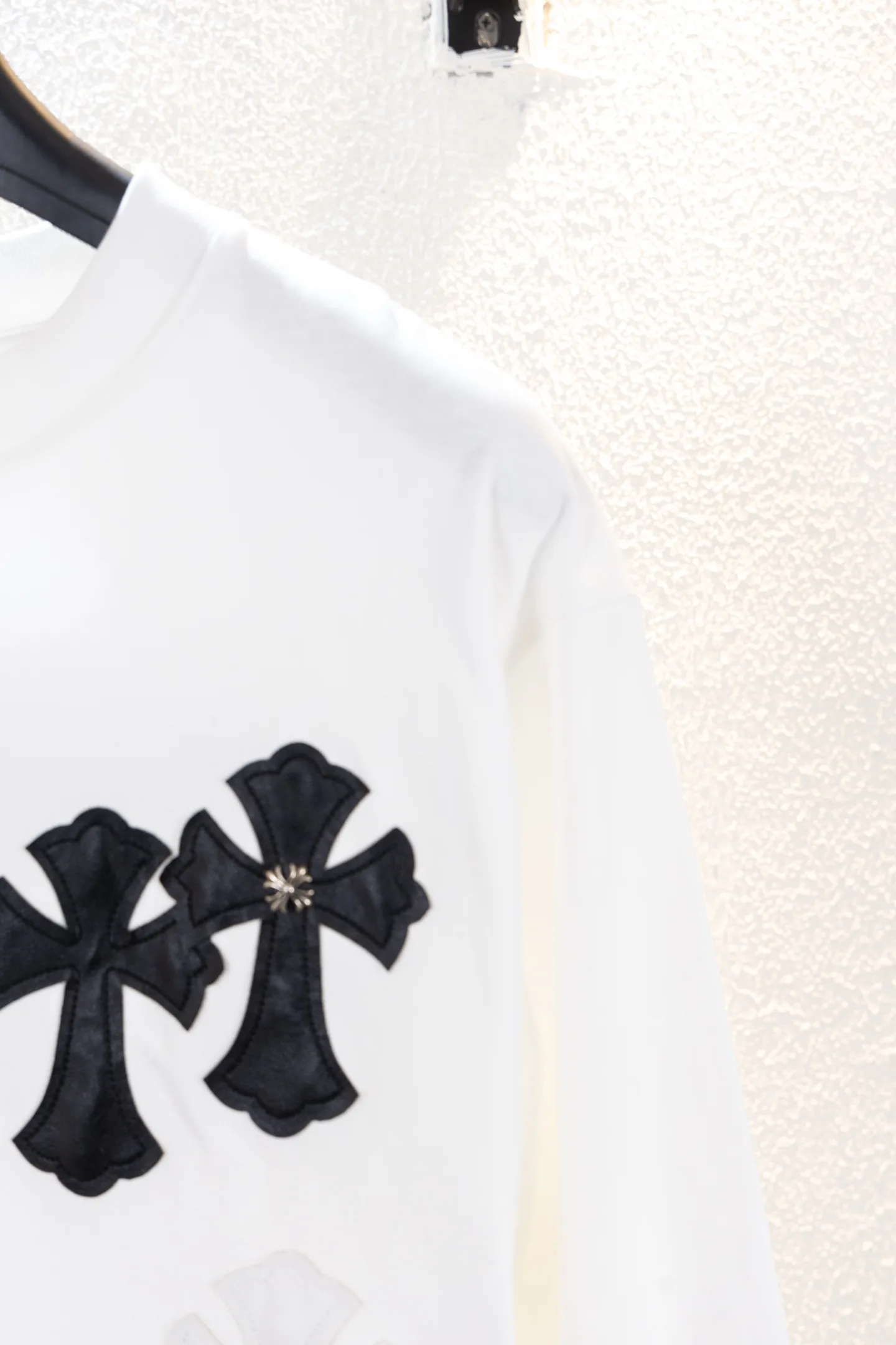 Cross Patch Embroidered Cotton Sweatshirt D14812234 — view 6