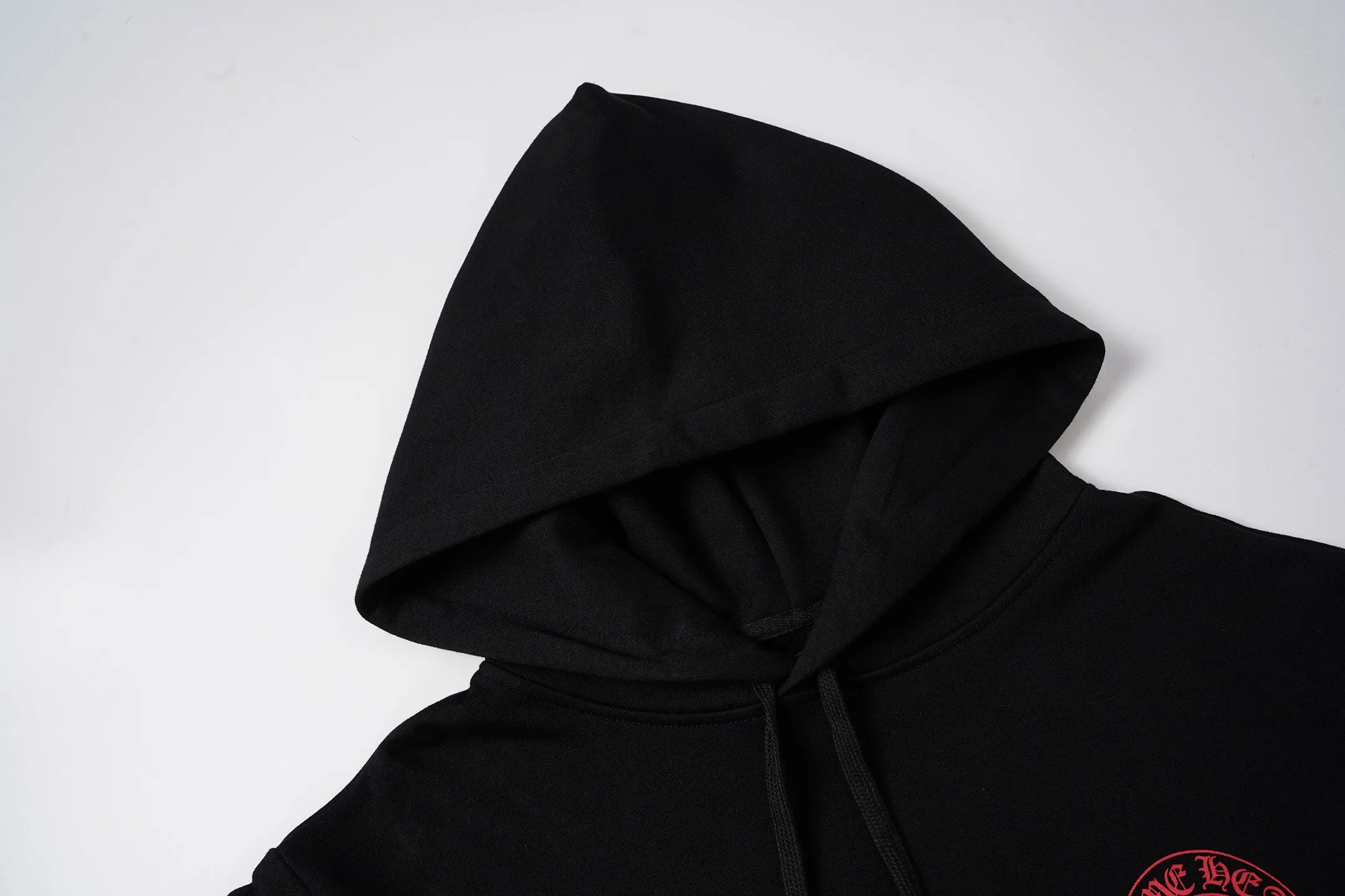 Horseshoe Logo Print Cotton-Blend Hoodie D15021243 — view 4