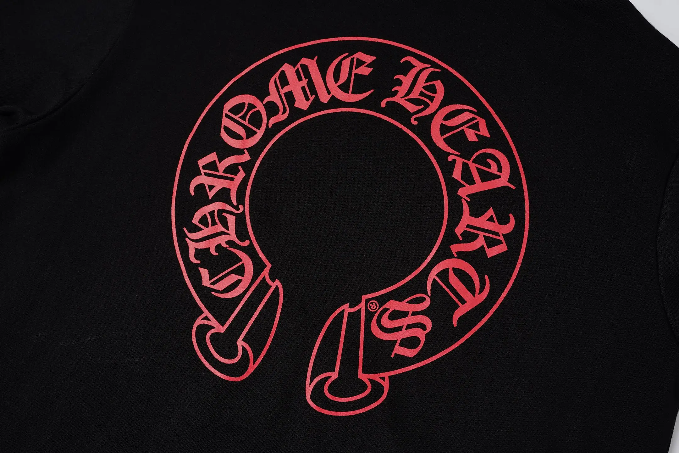 Horseshoe Logo Print Cotton-Blend Hoodie D15021243 — view 7