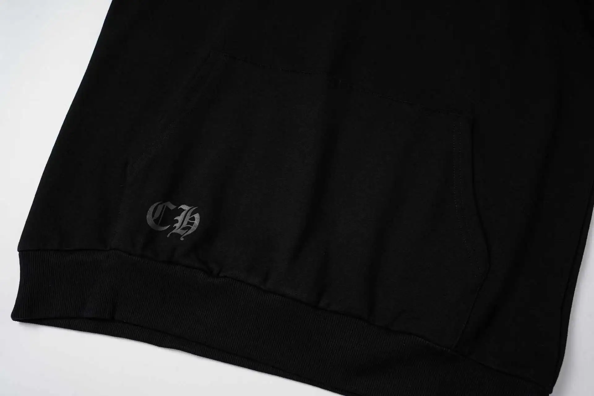 Horseshoe Logo Print Cotton-Blend Hoodie D15021243 — view 8