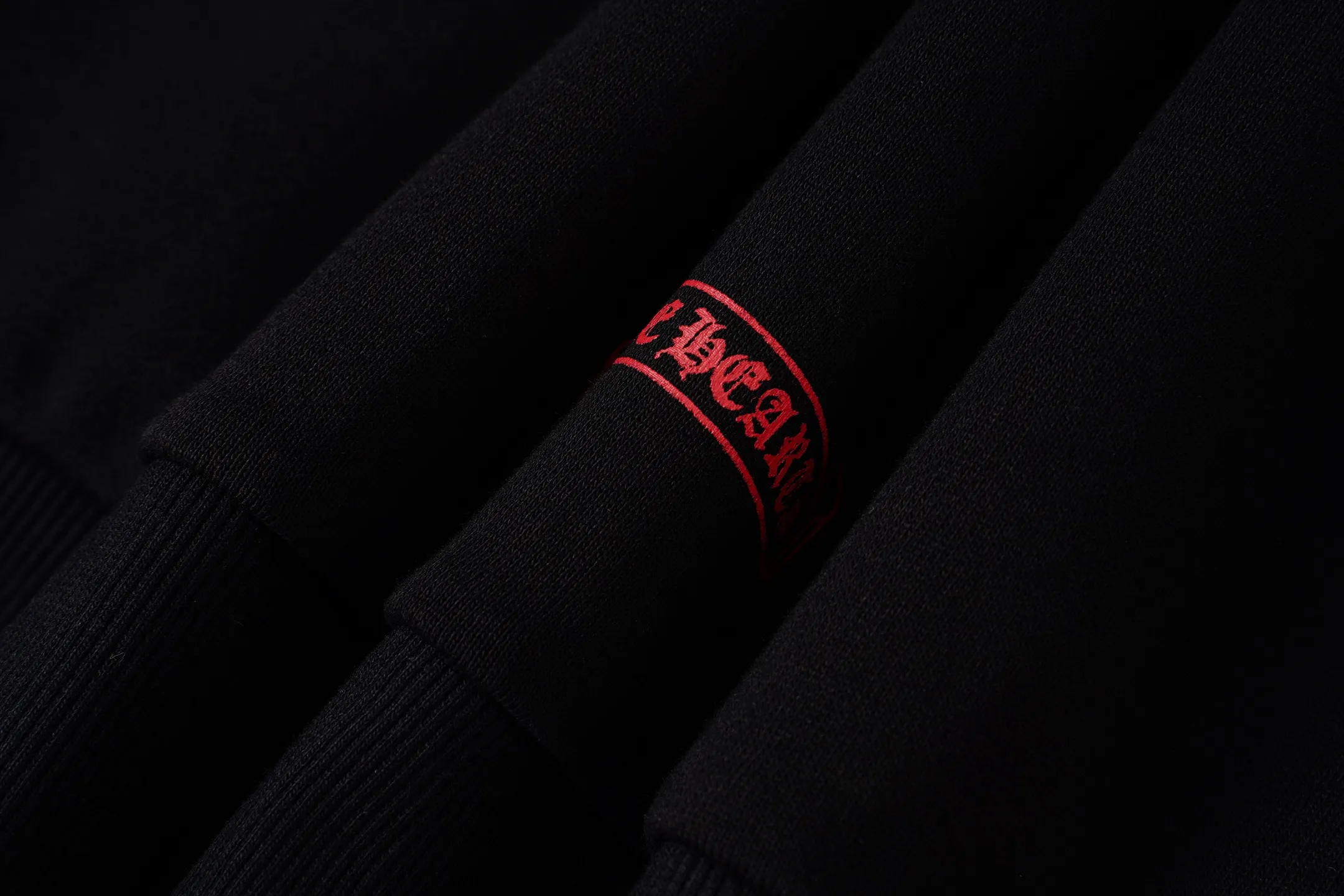 Horseshoe Logo Print Cotton-Blend Hoodie D15021243 — view 14