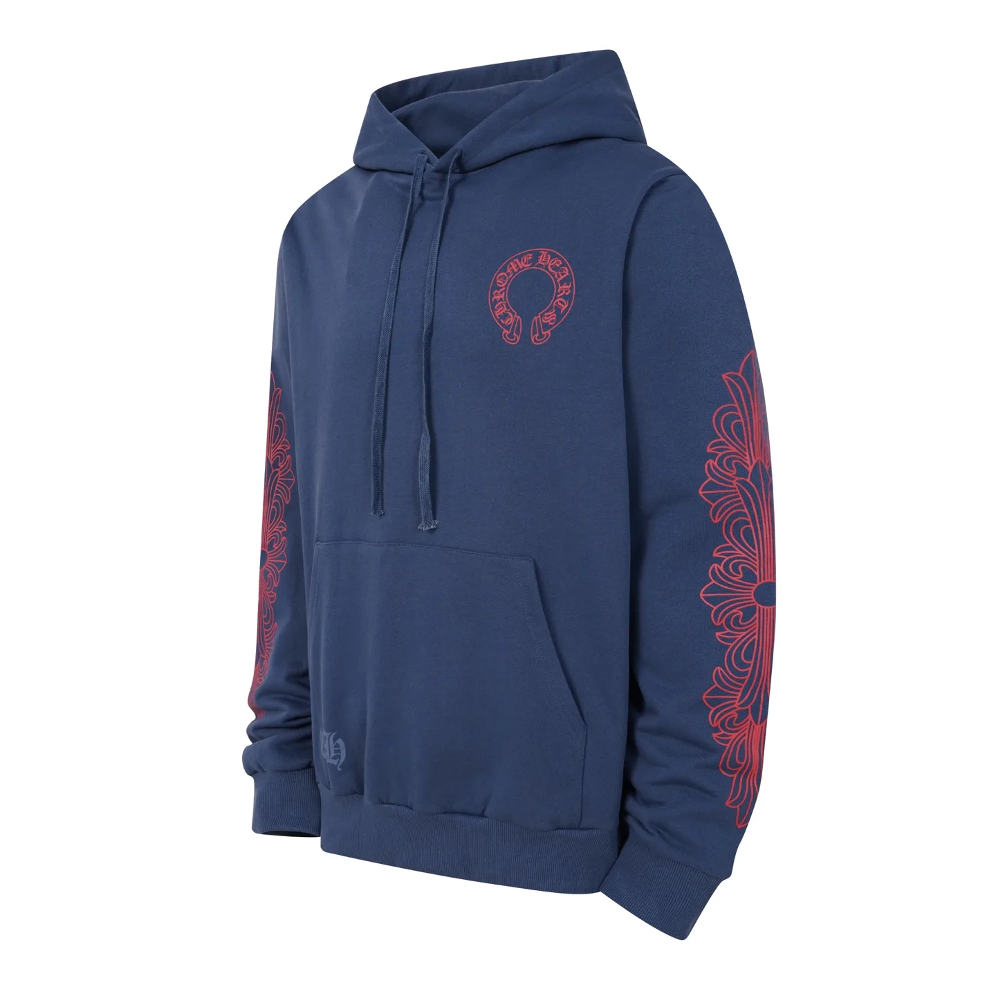 Horseshoe Logo Print Cotton-Blend Hoodie D15021245 — view 9