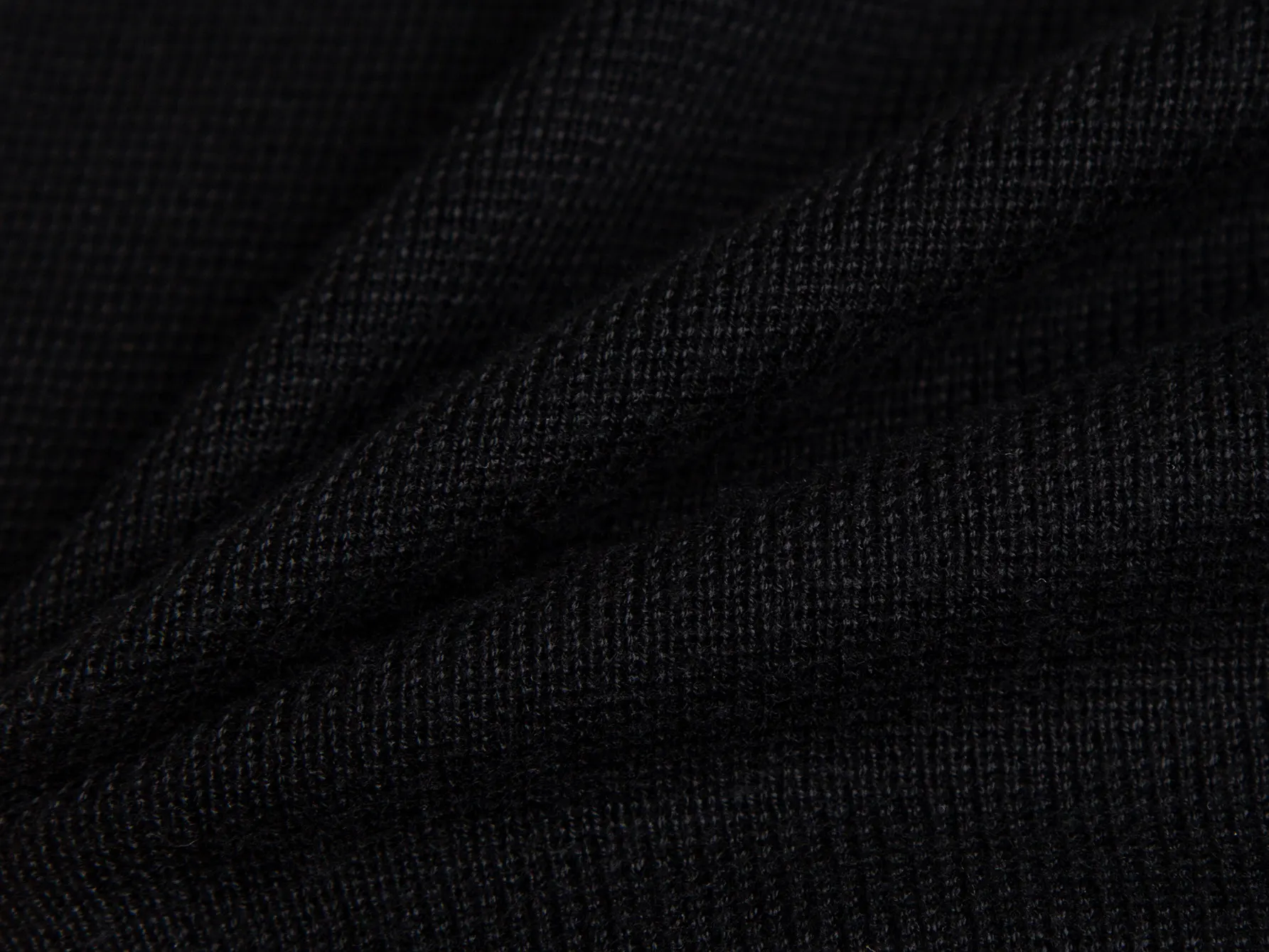 Logo-Embroidered Wool-Blend Knit Polo Shirt D15015832 — view 9