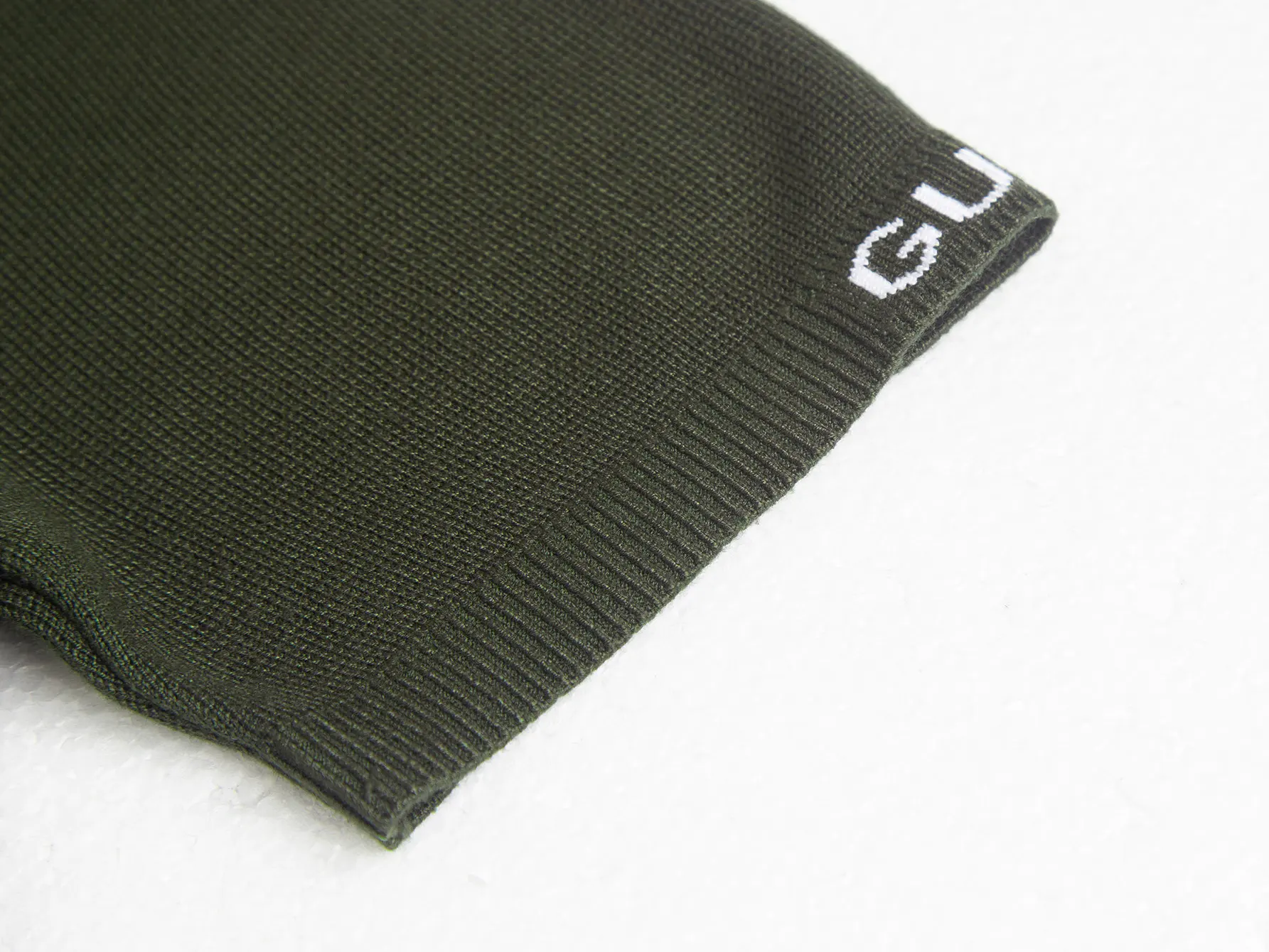 Logo-Embroidered Wool-Blend Knit Polo Shirt D15015831 — view 6