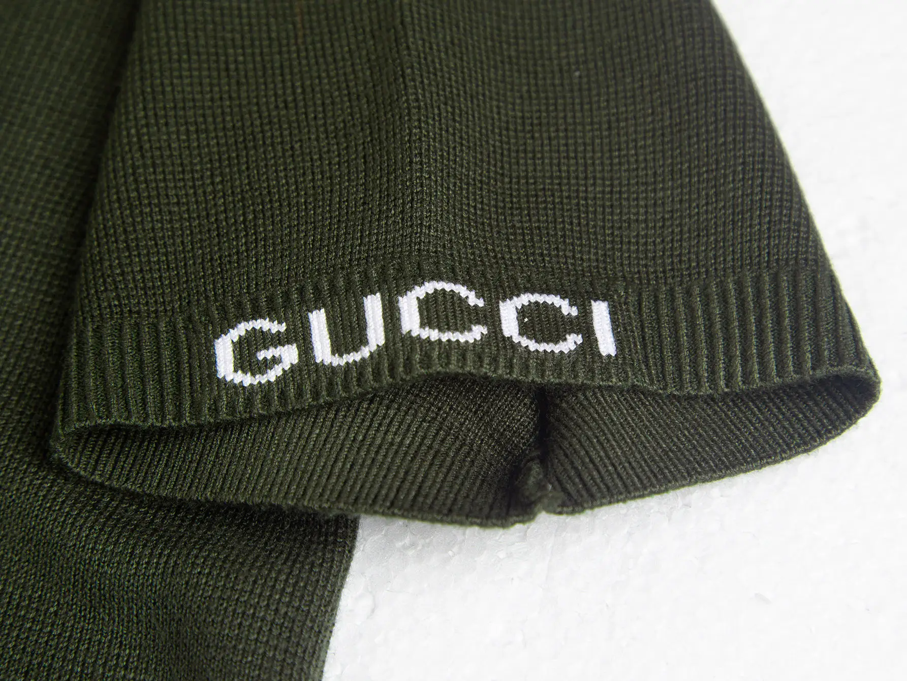 Logo-Embroidered Wool-Blend Knit Polo Shirt D15015831 — view 7