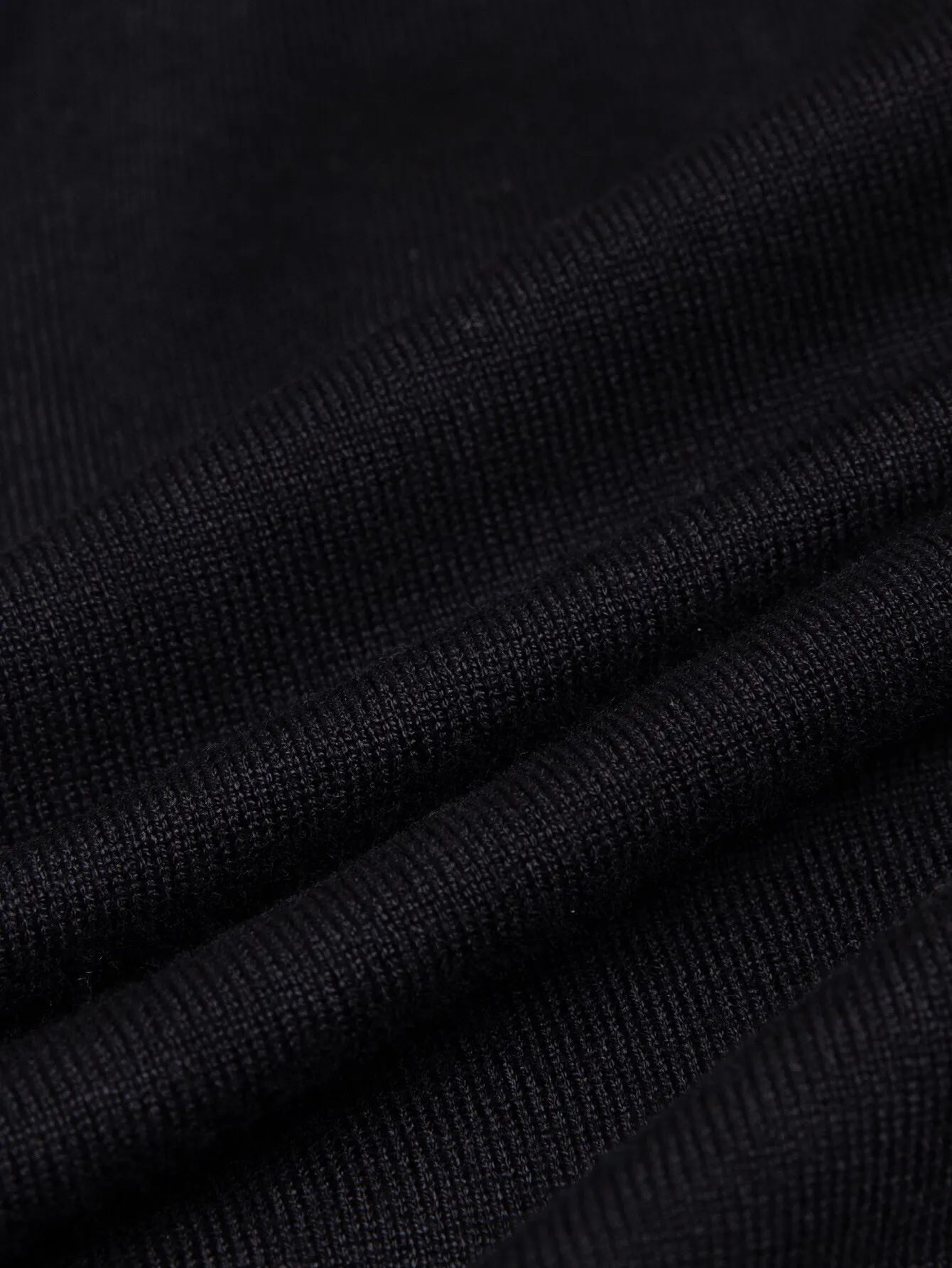 Web-Stripe Trim Wool Polo Shirt D15015928 — view 9
