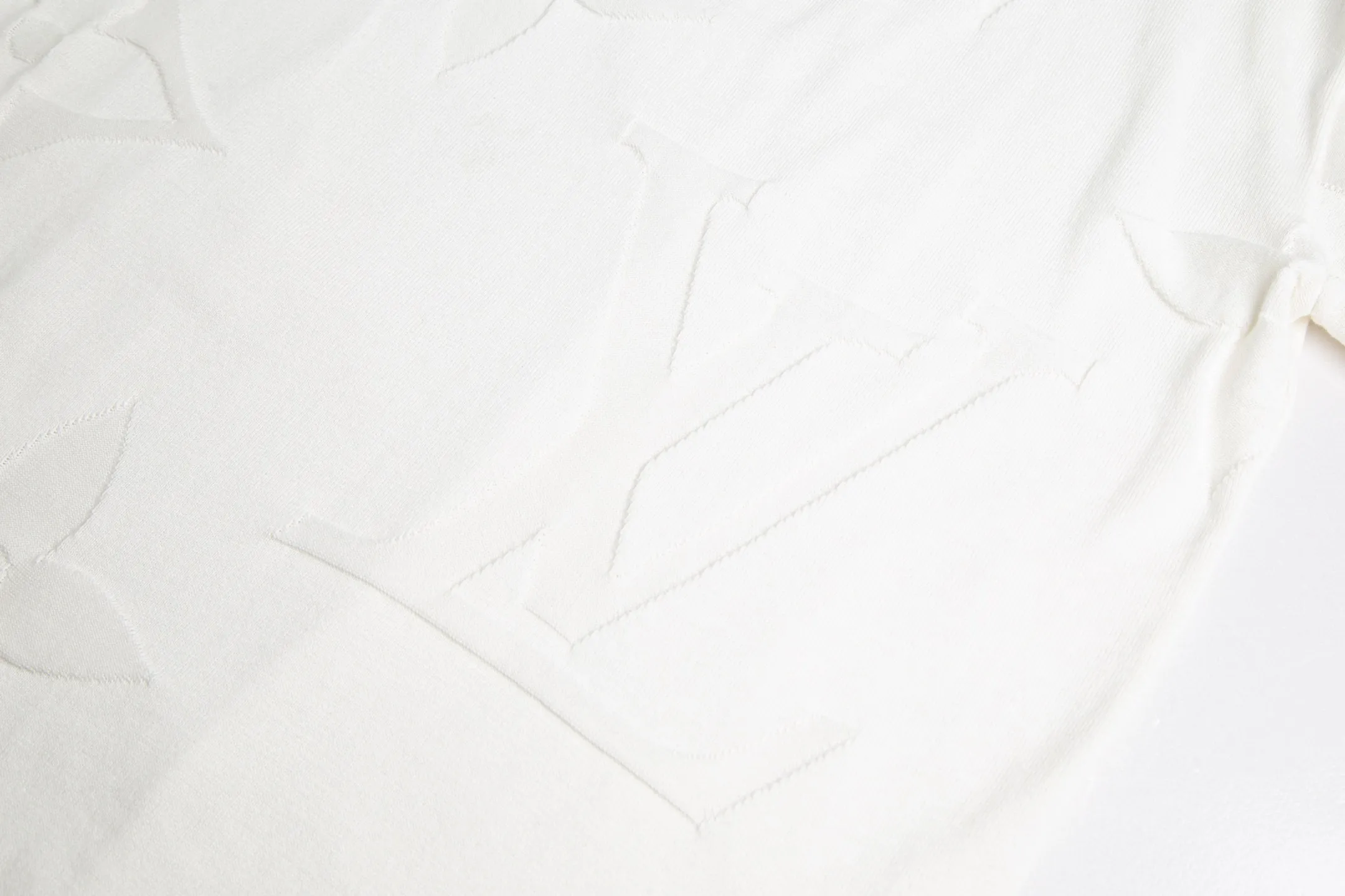 Monogram Jacquard Wool Knit T-Shirt D15016073 — view 3