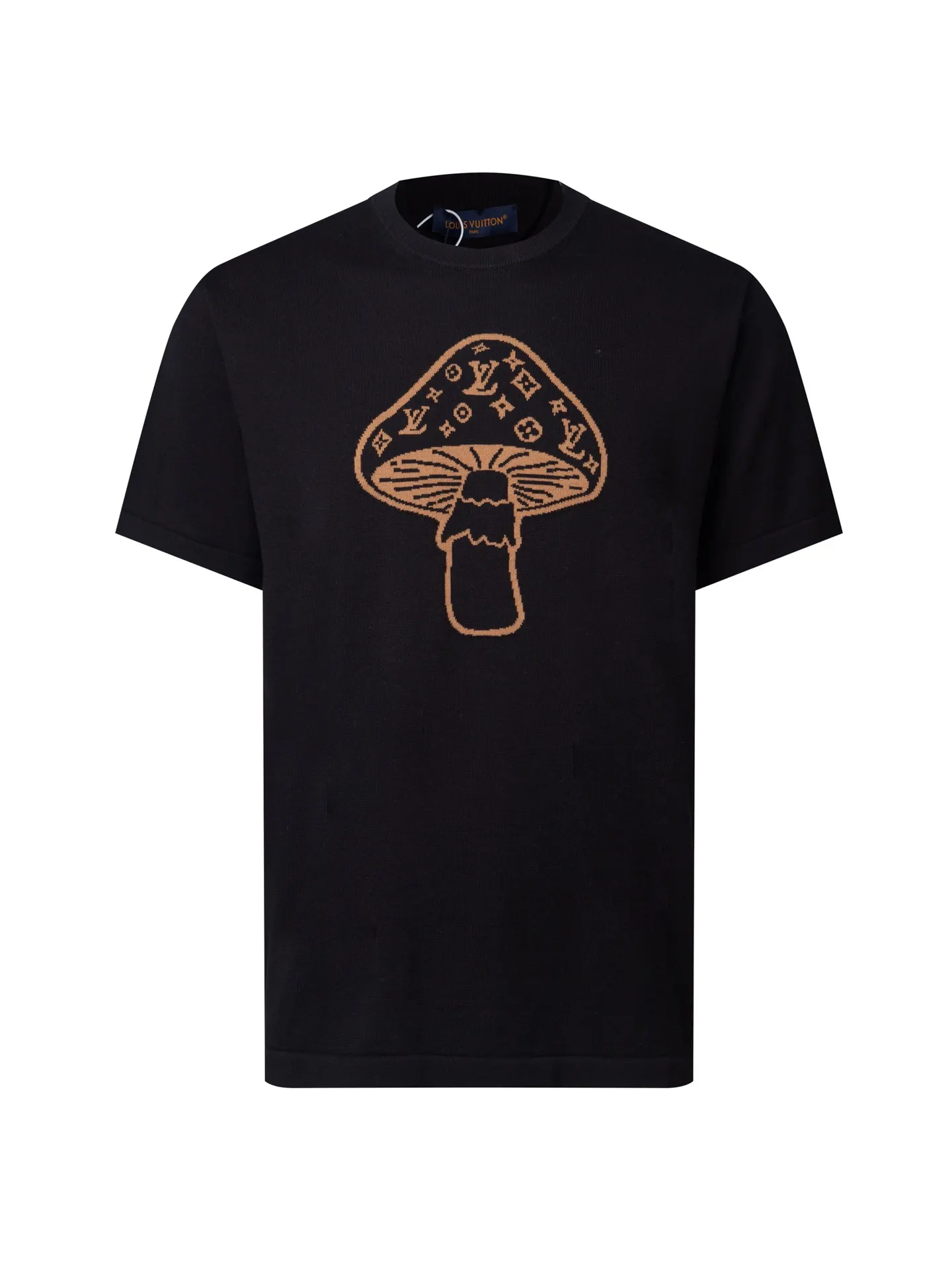 Mushroom Intarsia Wool-Blend Knit T-Shirt D15015944