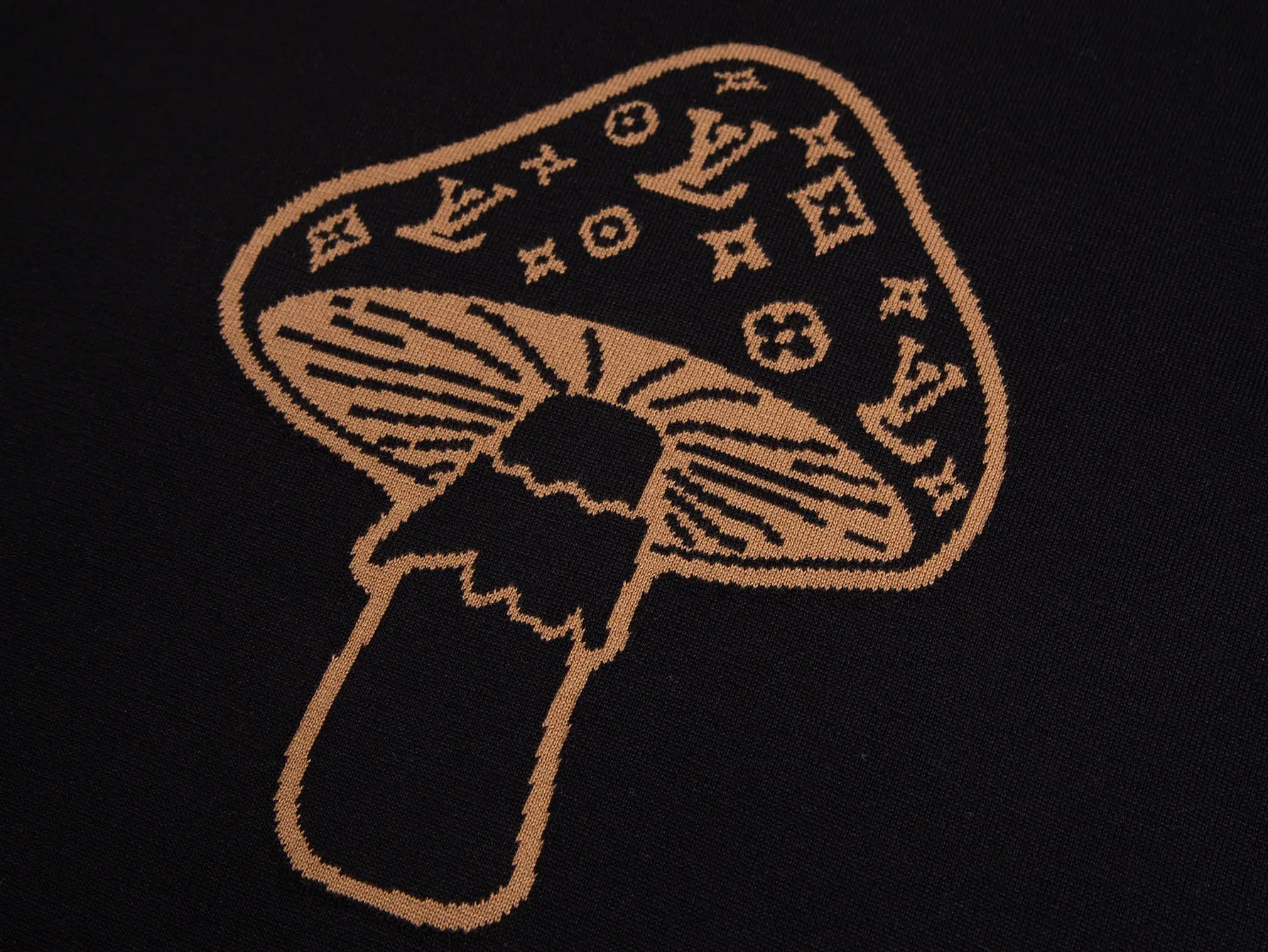 Mushroom Intarsia Wool-Blend Knit T-Shirt D15015944 — view 3