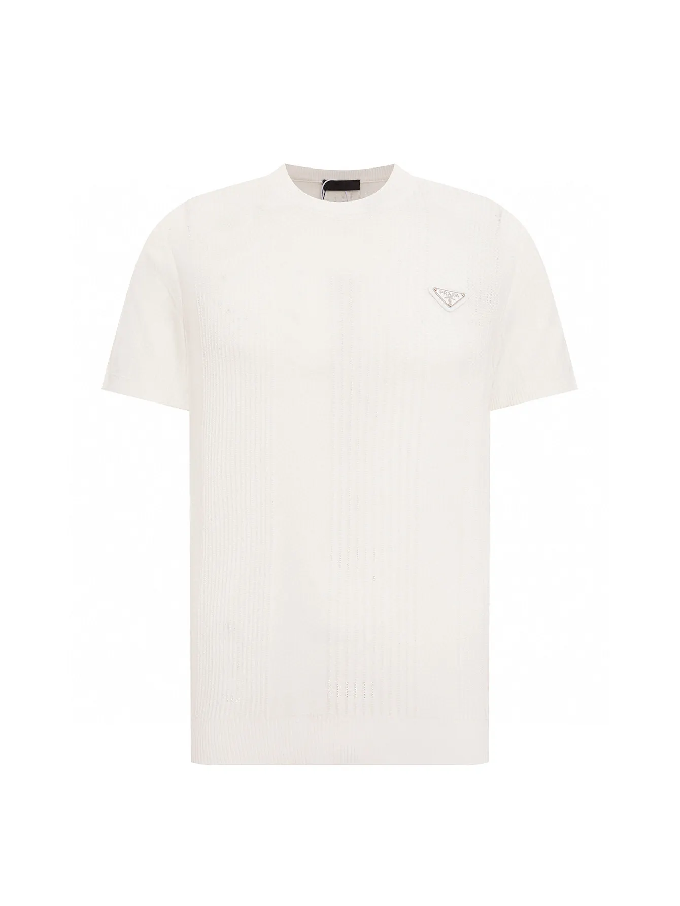 Logo-Embellished Wool-Blend Knit T-Shirt D15015902