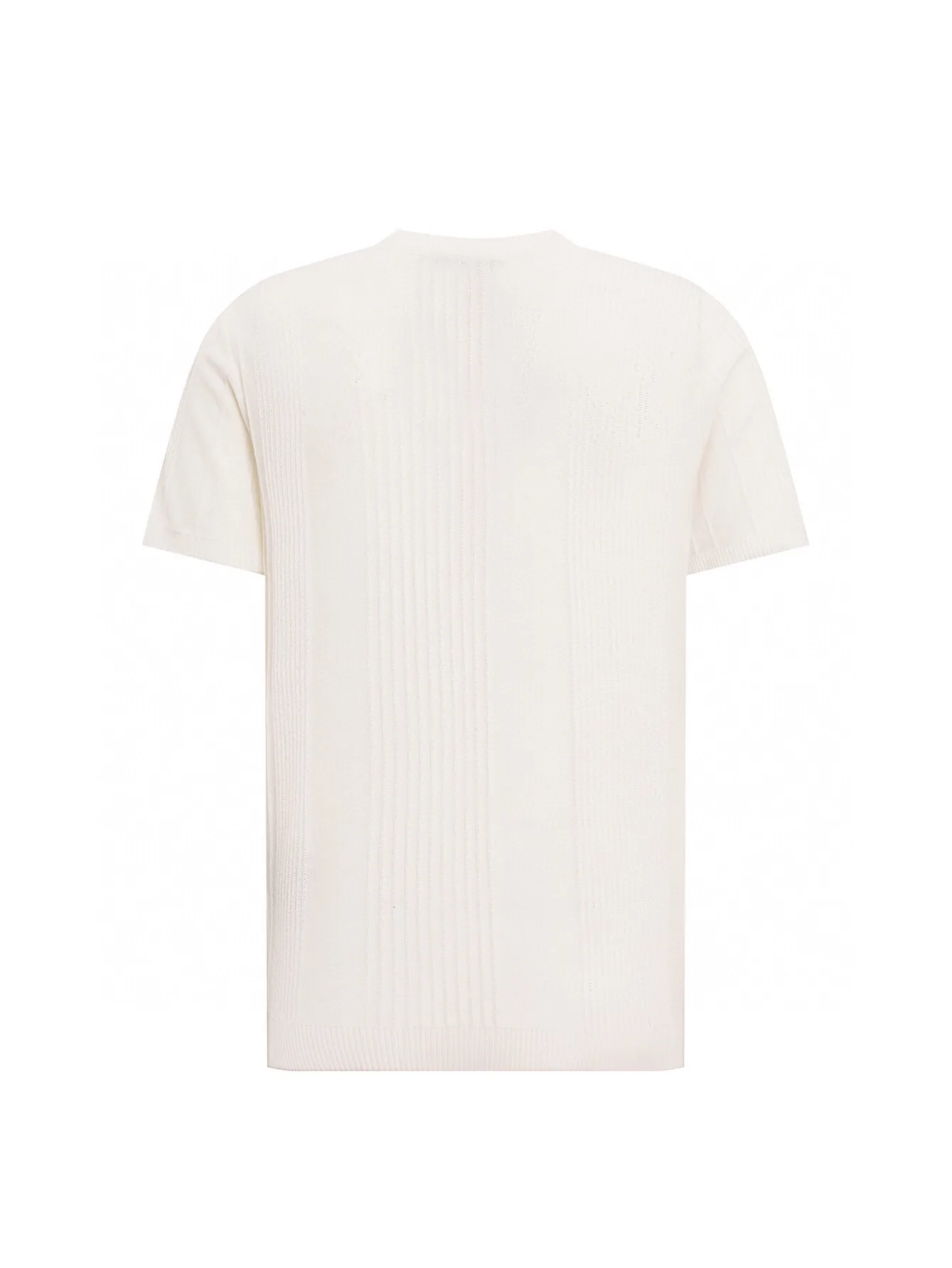 Logo-Embellished Wool-Blend Knit T-Shirt D15015902 — view 2