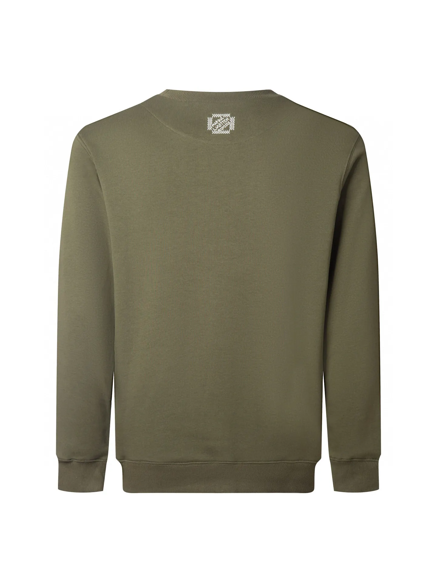 Embroidered Patch Crew-Neck Sweatshirt D15016098 — view 2