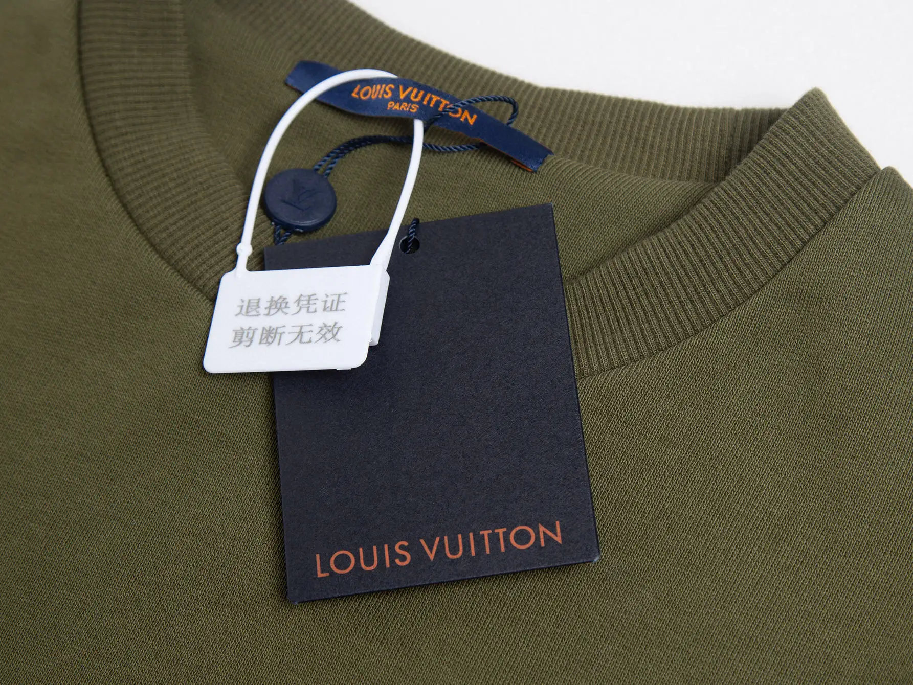 Embroidered Patch Crew-Neck Sweatshirt D15016098 — view 5