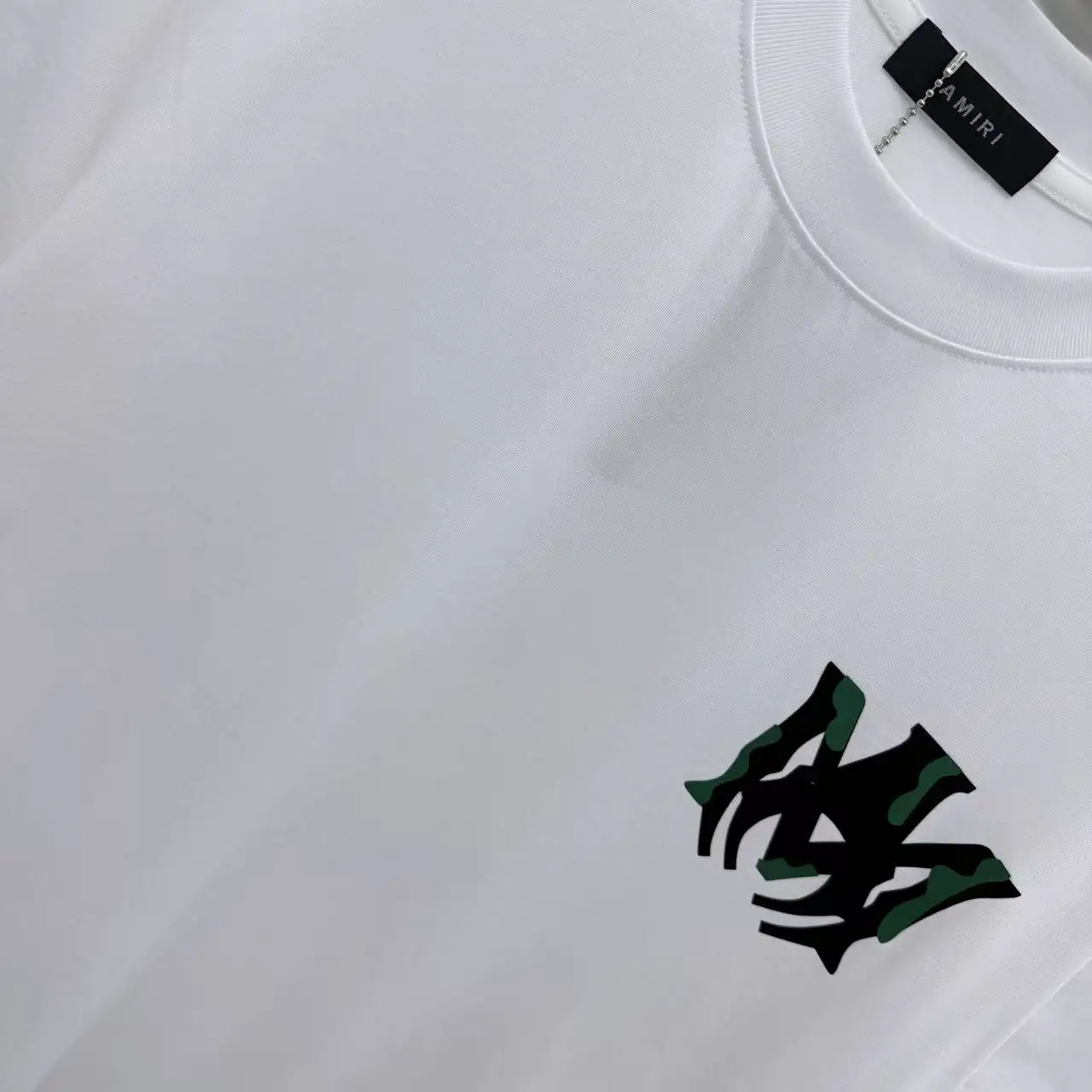 Logo Flocked Cotton T-Shirt D15013942 — view 5
