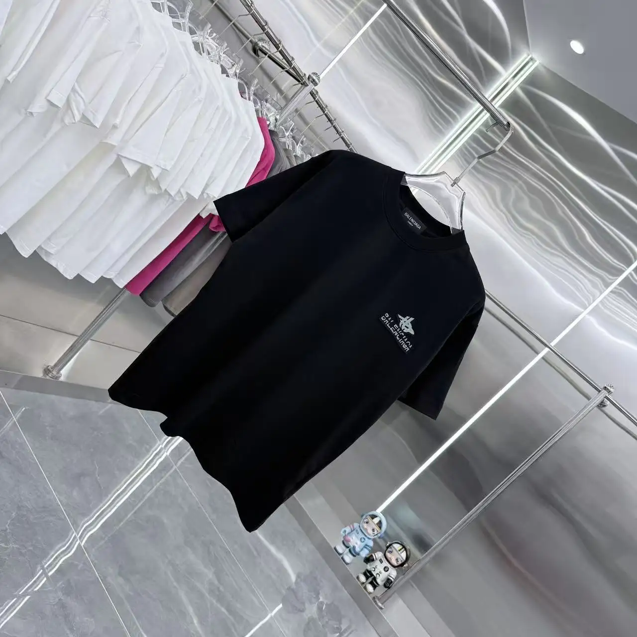 Logo Embellished Oversized T-Shirt D15013953 — view 2