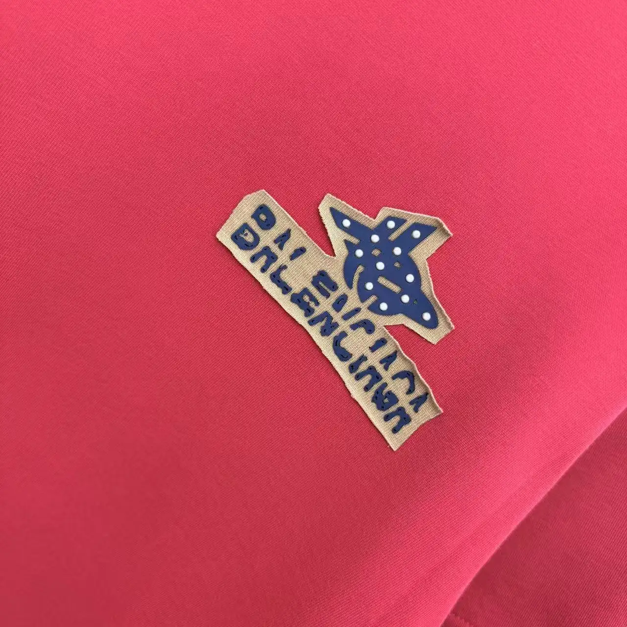 Logo Patch Embellished Cotton T-Shirt D15013954 — view 6