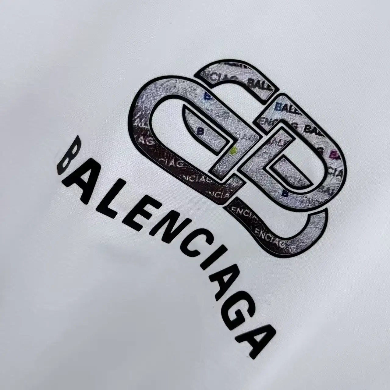 Distressed Logo Print Oversized T-Shirt D15013950 — view 6