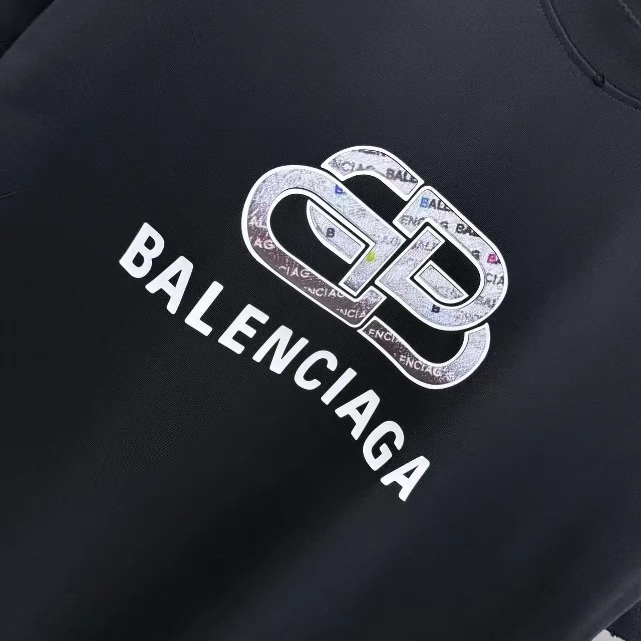 Logo-Print Distressed Cotton T-Shirt D15013949 — view 6