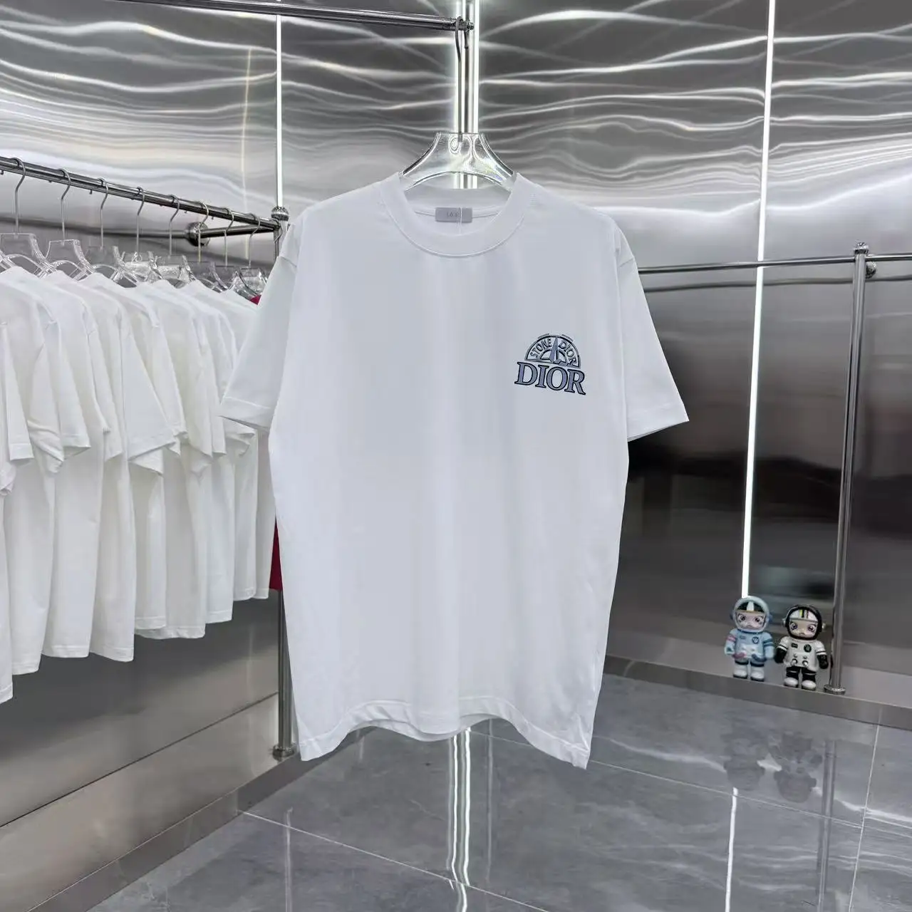 Logo Graphic Cotton T-Shirt D15013935