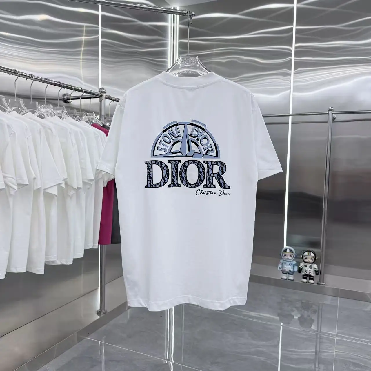 Logo Graphic Cotton T-Shirt D15013935 — view 7