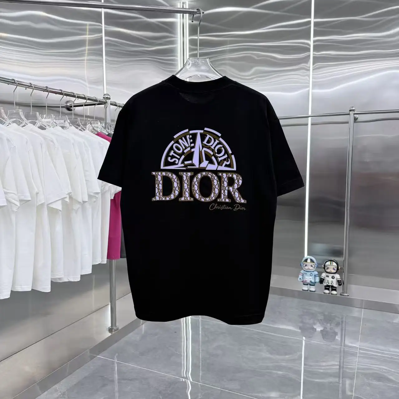 Logo Graphic Cotton T-Shirt D15013933 — view 7