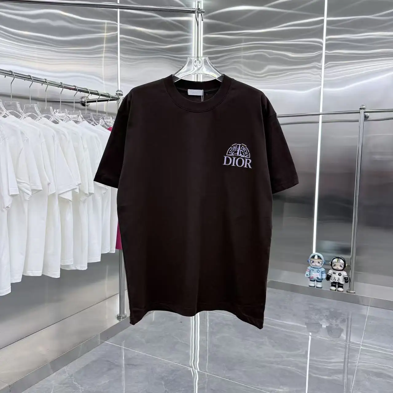 Logo Graphic Cotton T-Shirt D15013934