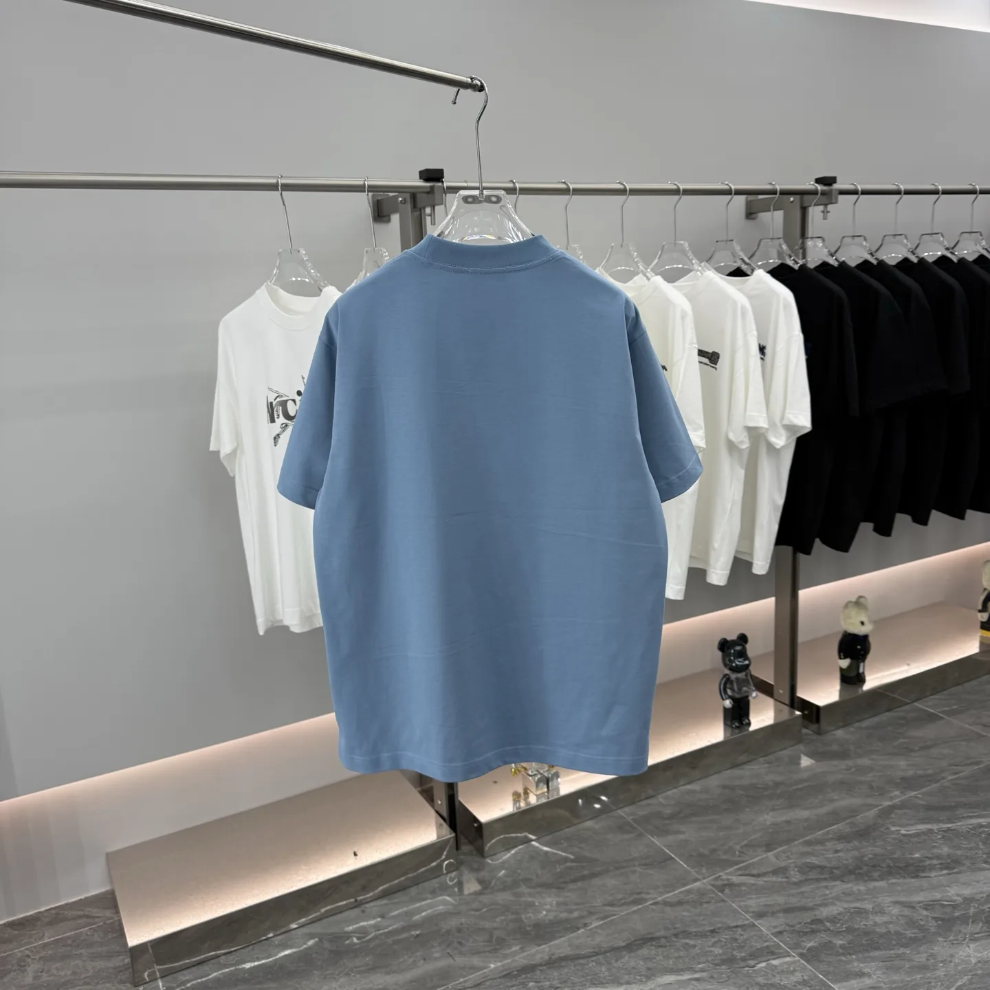 Logo-Embroidered Cotton-Jersey T-Shirt D15013852 — view 7