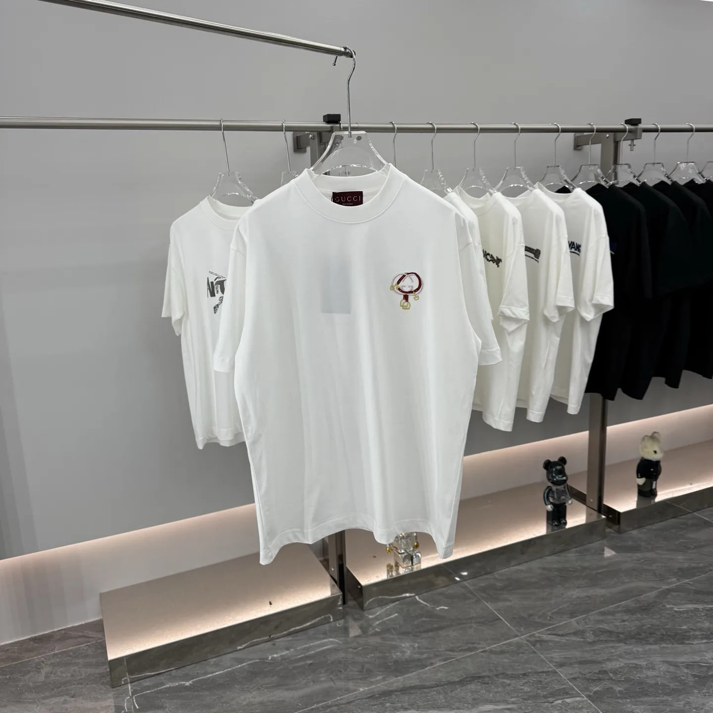Embroidered Logo Cotton T-Shirt D15013856
