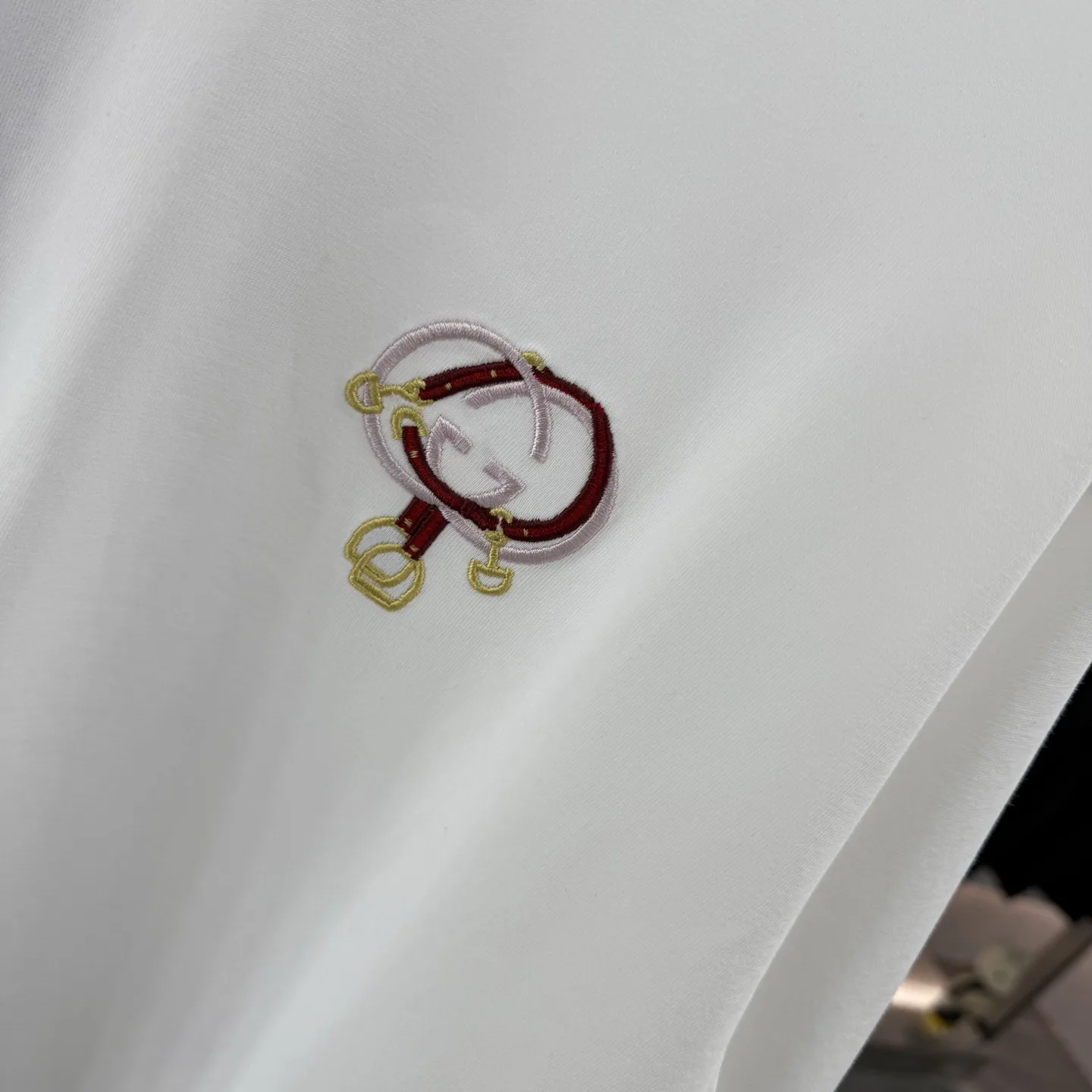 Embroidered Logo Cotton T-Shirt D15013856 — view 6