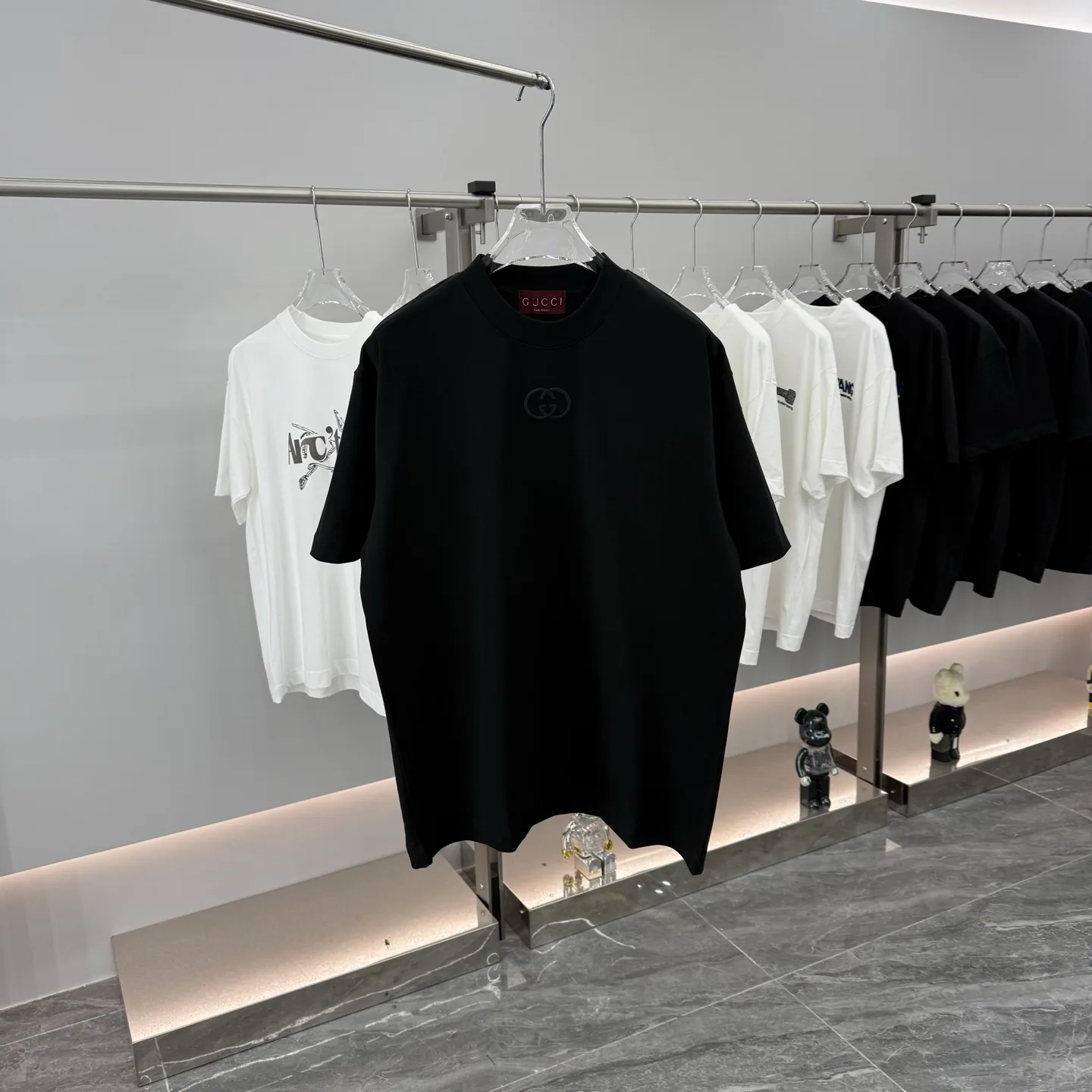Embroidered Logo Cotton T-Shirt D15013888