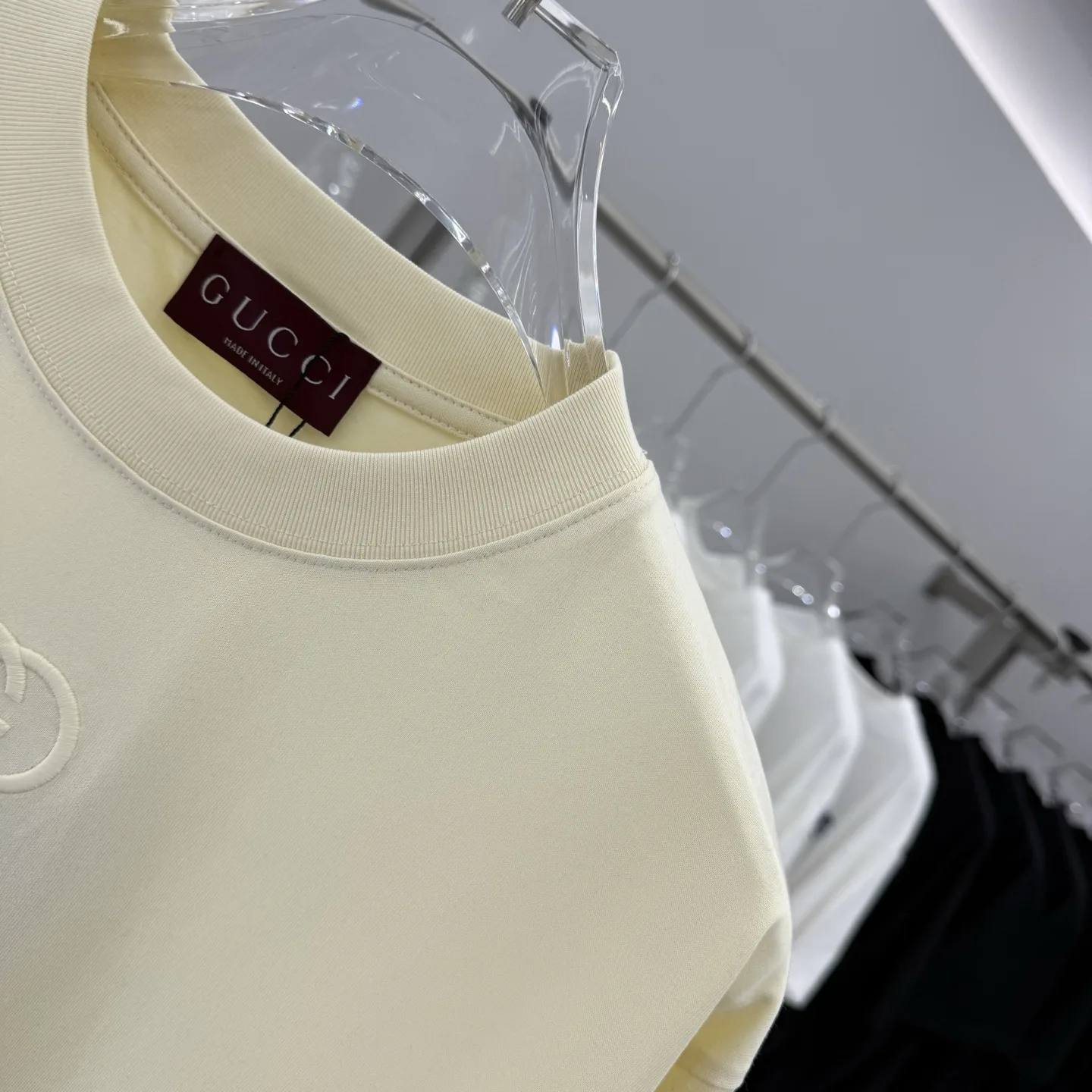 Embroidered Logo Cotton-Jersey T-Shirt D15013887 — view 4